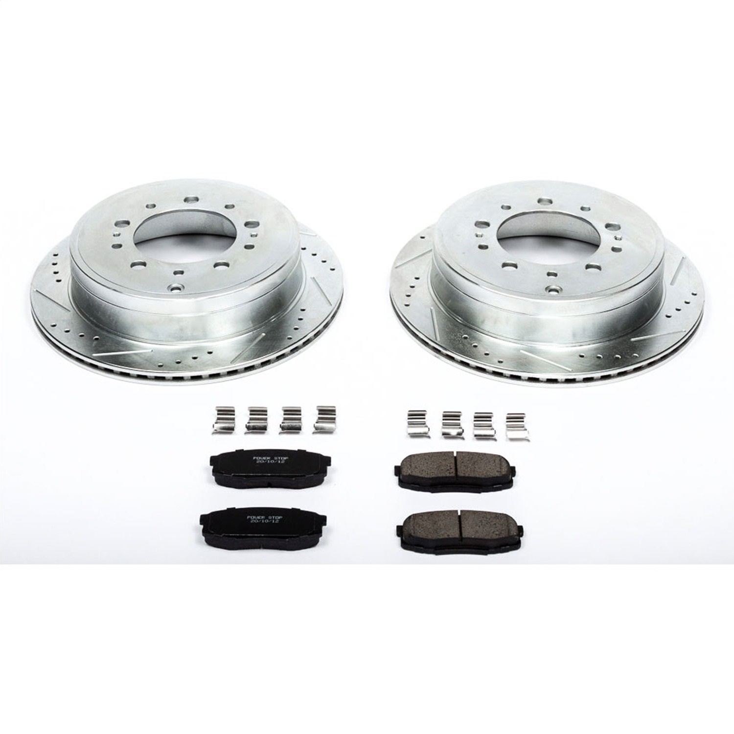 Power Stop - K3073 - Rear - Disc Brake Pad and Rotor Kit