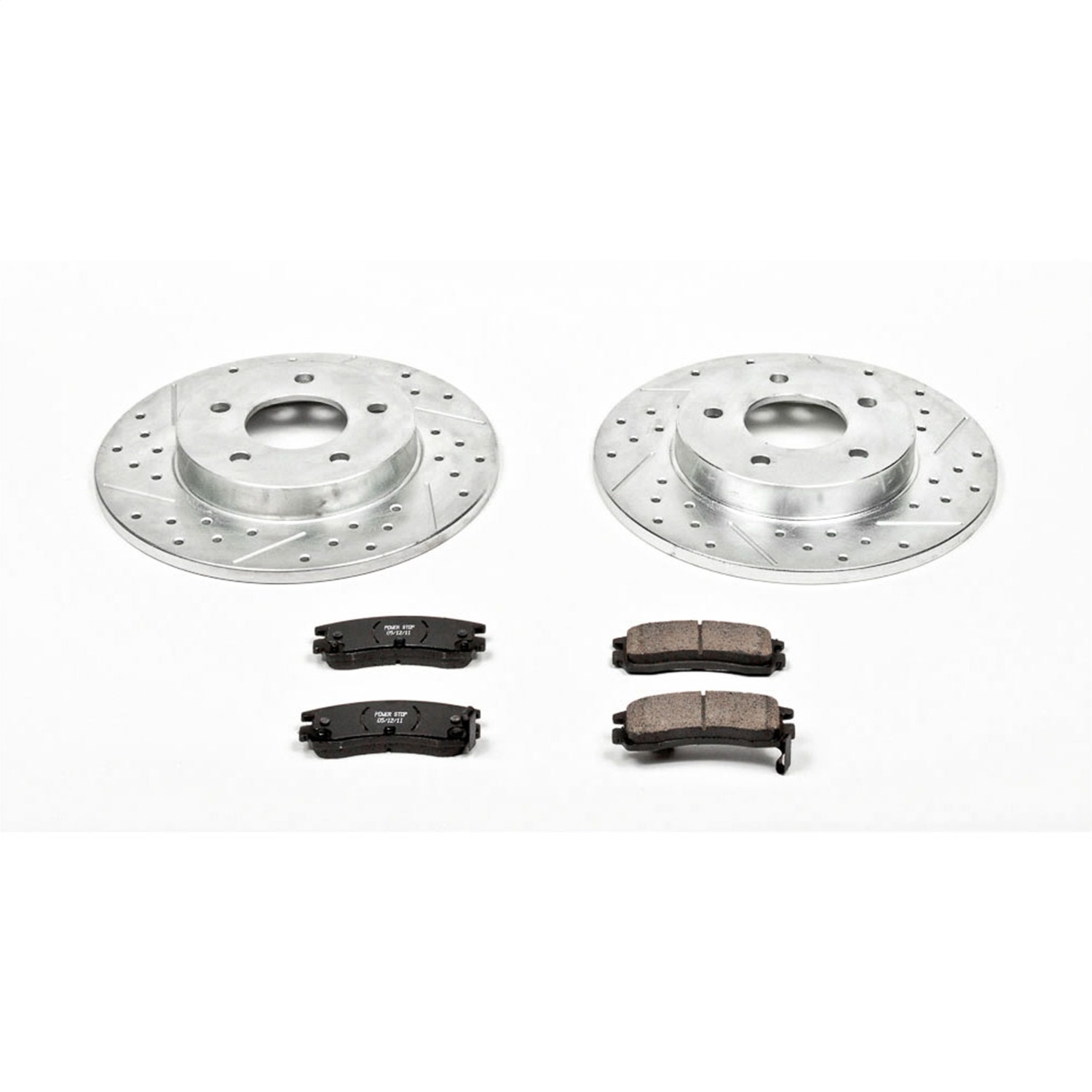 Power Stop - K3115 - Rear - Disc Brake Pad and Rotor Kit