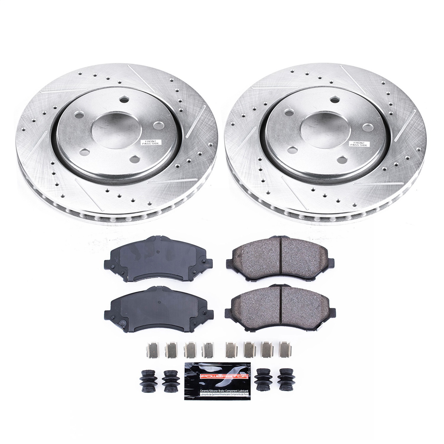 Power Stop - K3118 - Front - Disc Brake Pad and Rotor Kit