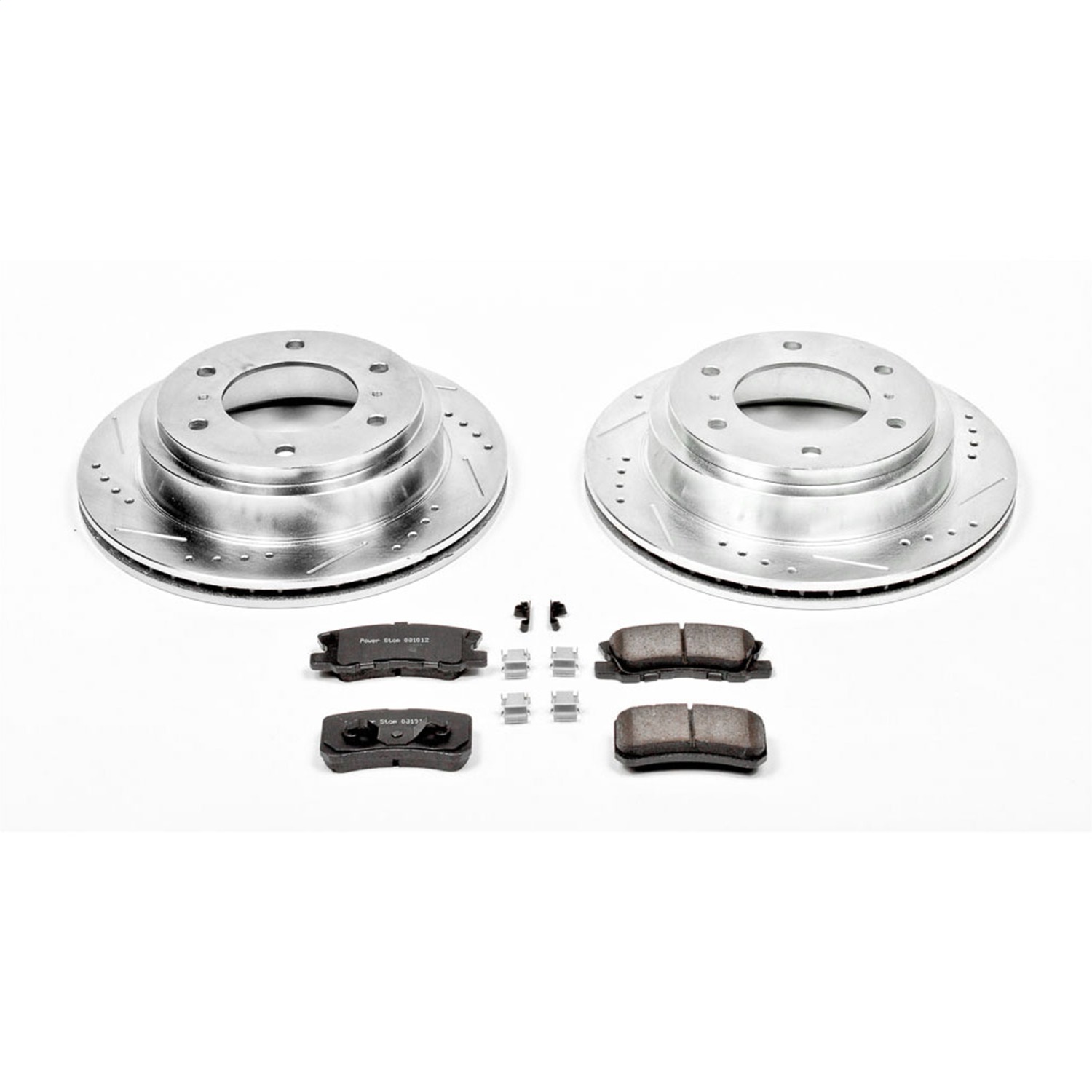 Power Stop - K3119 - Rear - Disc Brake Pad and Rotor Kit