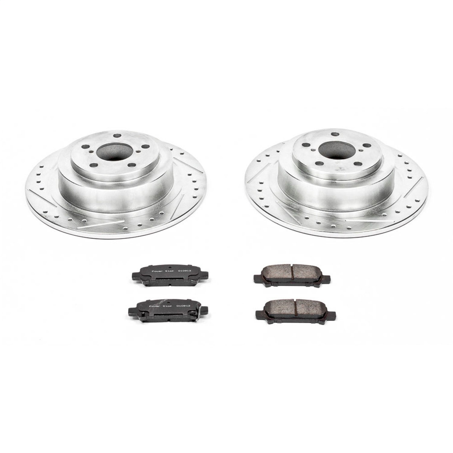 Power Stop - K3124 - Rear - Disc Brake Pad and Rotor Kit