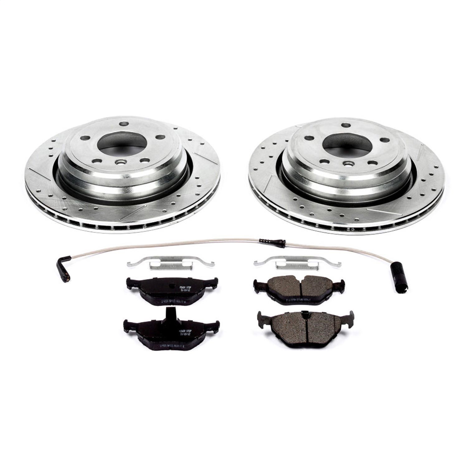 Power Stop - K3125 - Rear - Disc Brake Pad and Rotor Kit