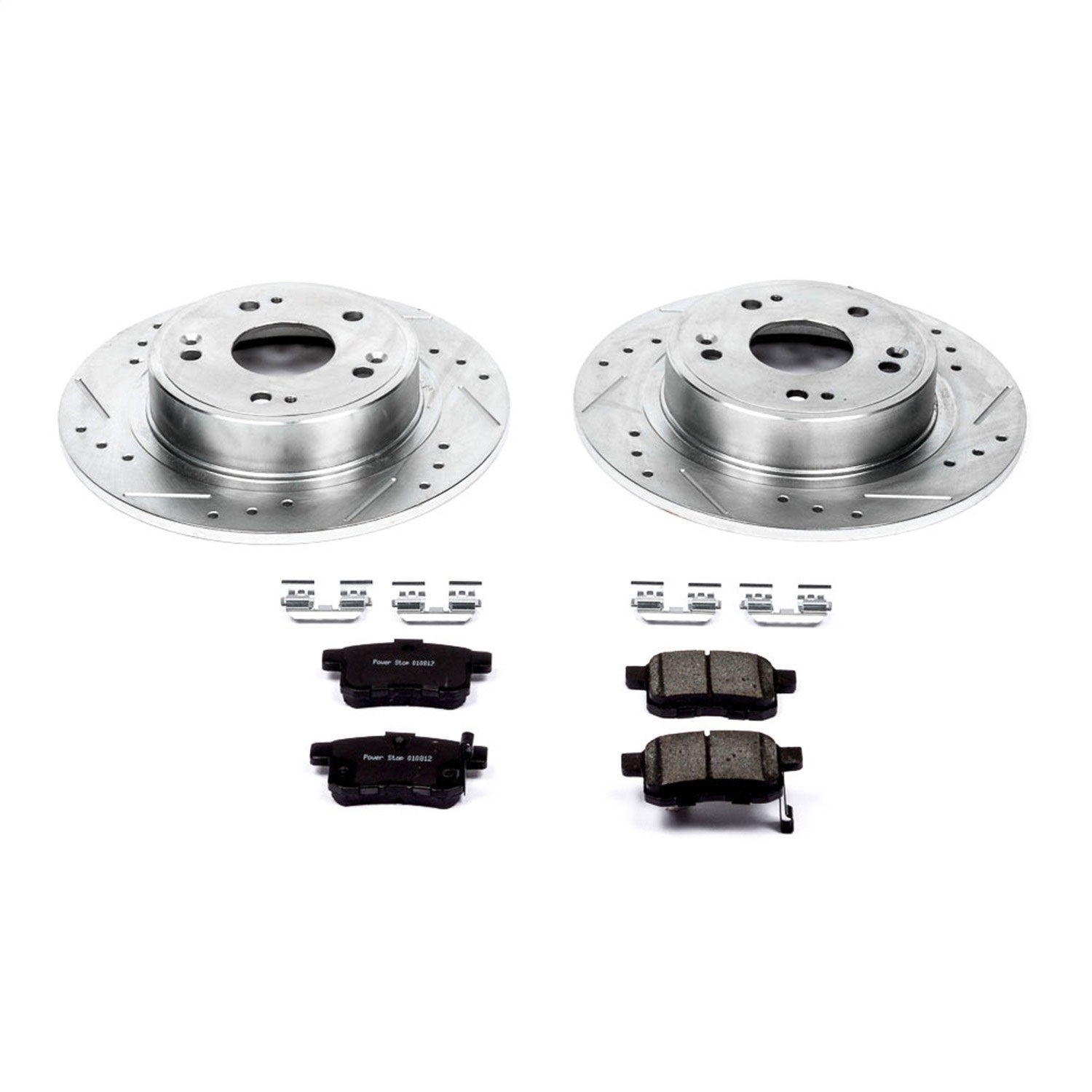 Power Stop - K3127 - Rear - Disc Brake Pad and Rotor Kit