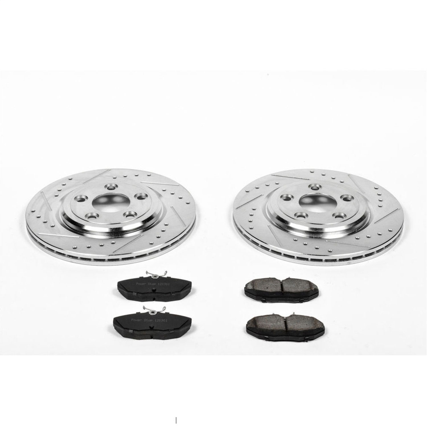 Power Stop - K3141 - Rear - Disc Brake Pad and Rotor Kit