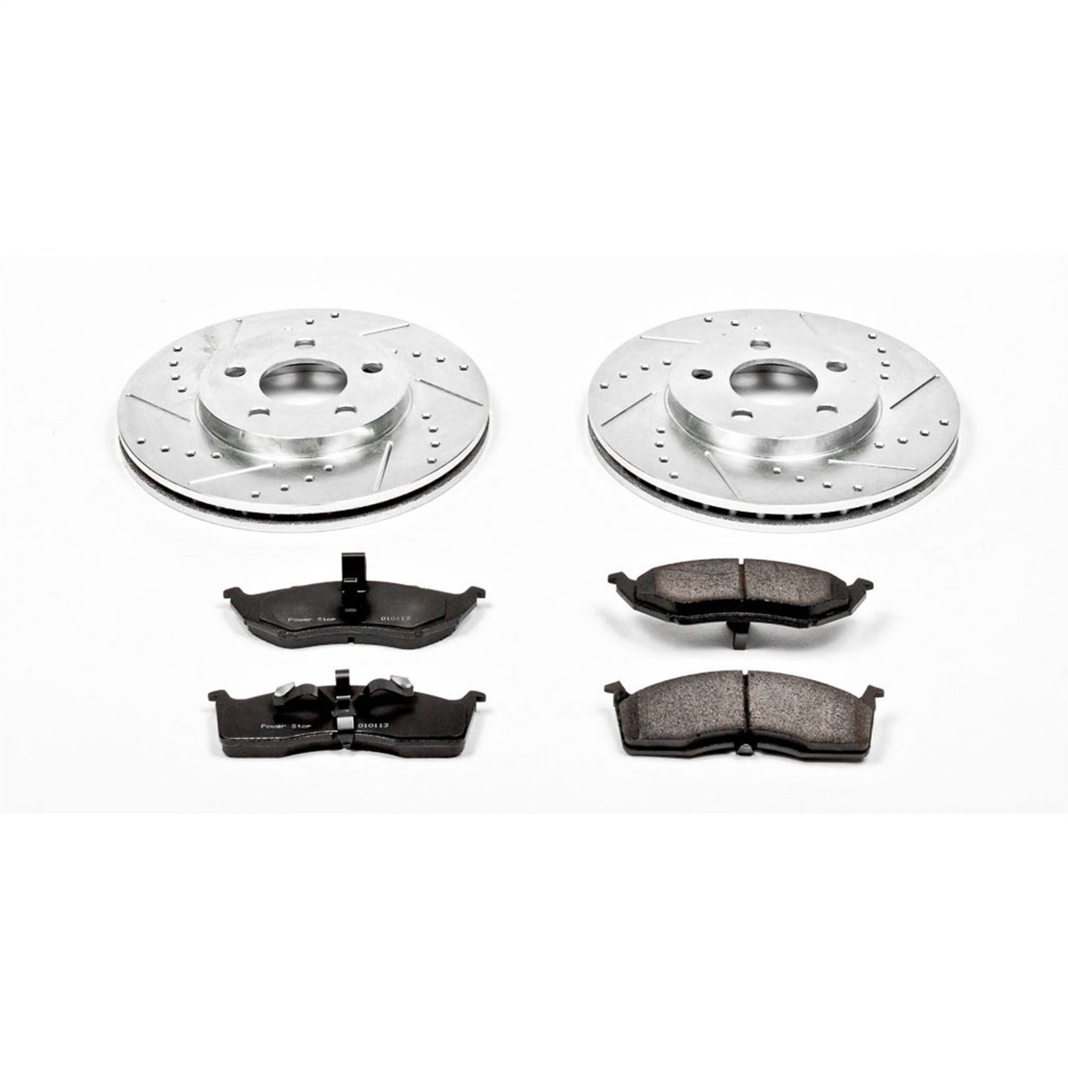 Power Stop - K3143 - Front - Disc Brake Pad and Rotor Kit