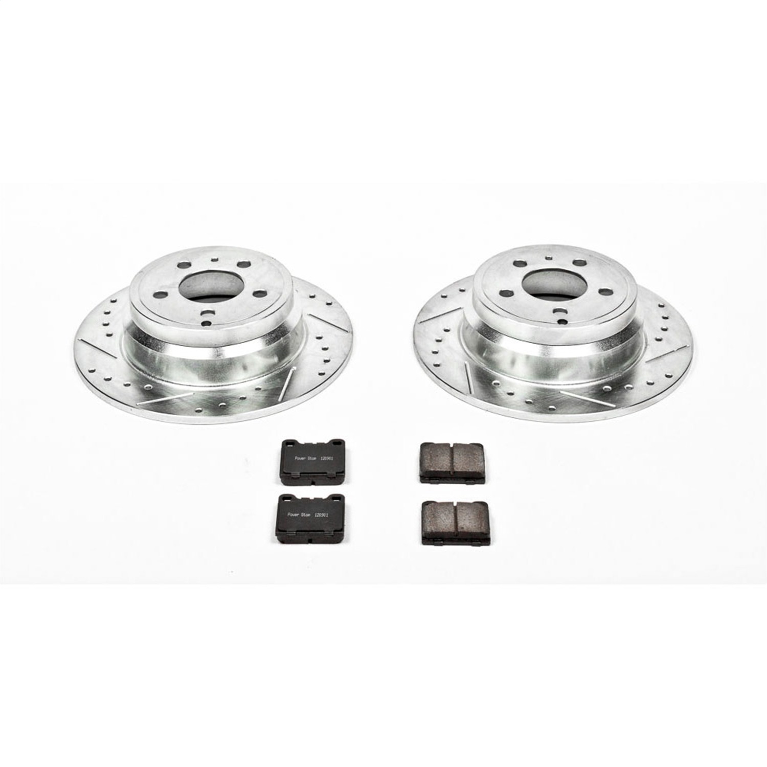 Power Stop - K3145 - Rear - Disc Brake Pad and Rotor Kit
