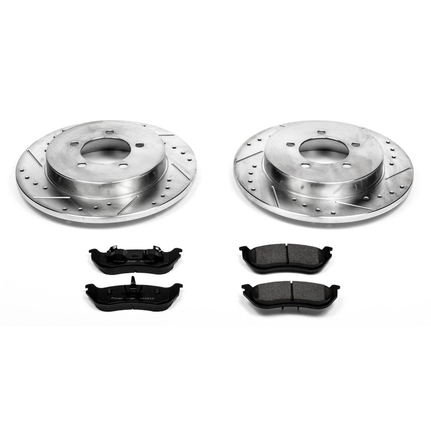 Power Stop - K3150 - Rear - Disc Brake Pad and Rotor Kit