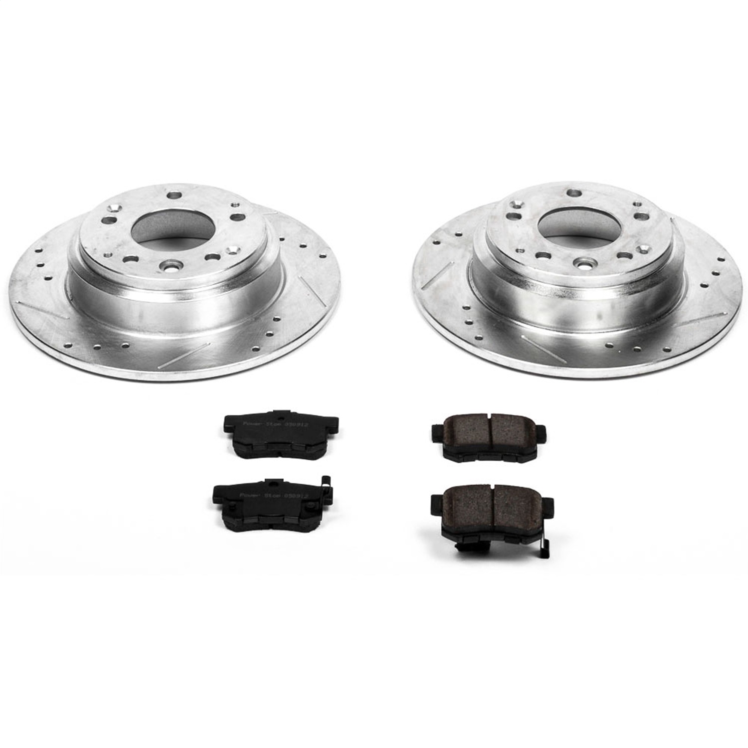 Power Stop - K3153 - Rear - Disc Brake Pad and Rotor Kit