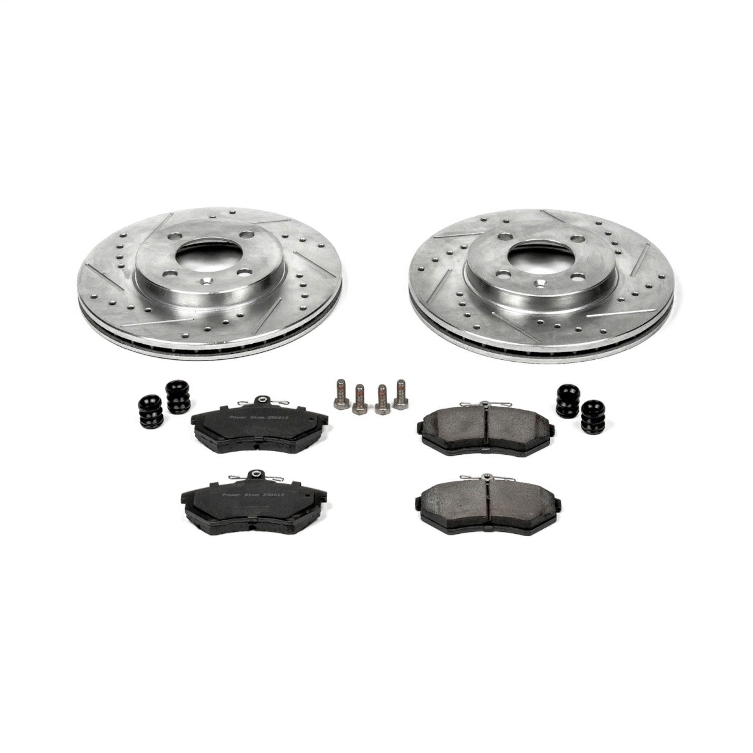 Power Stop - K374 - Front - Disc Brake Pad and Rotor Kit