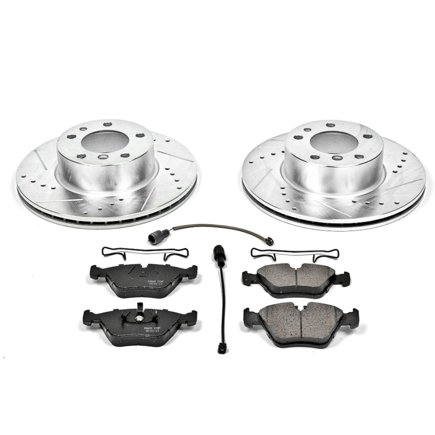 Power Stop - K390 - Front - Disc Brake Pad and Rotor Kit
