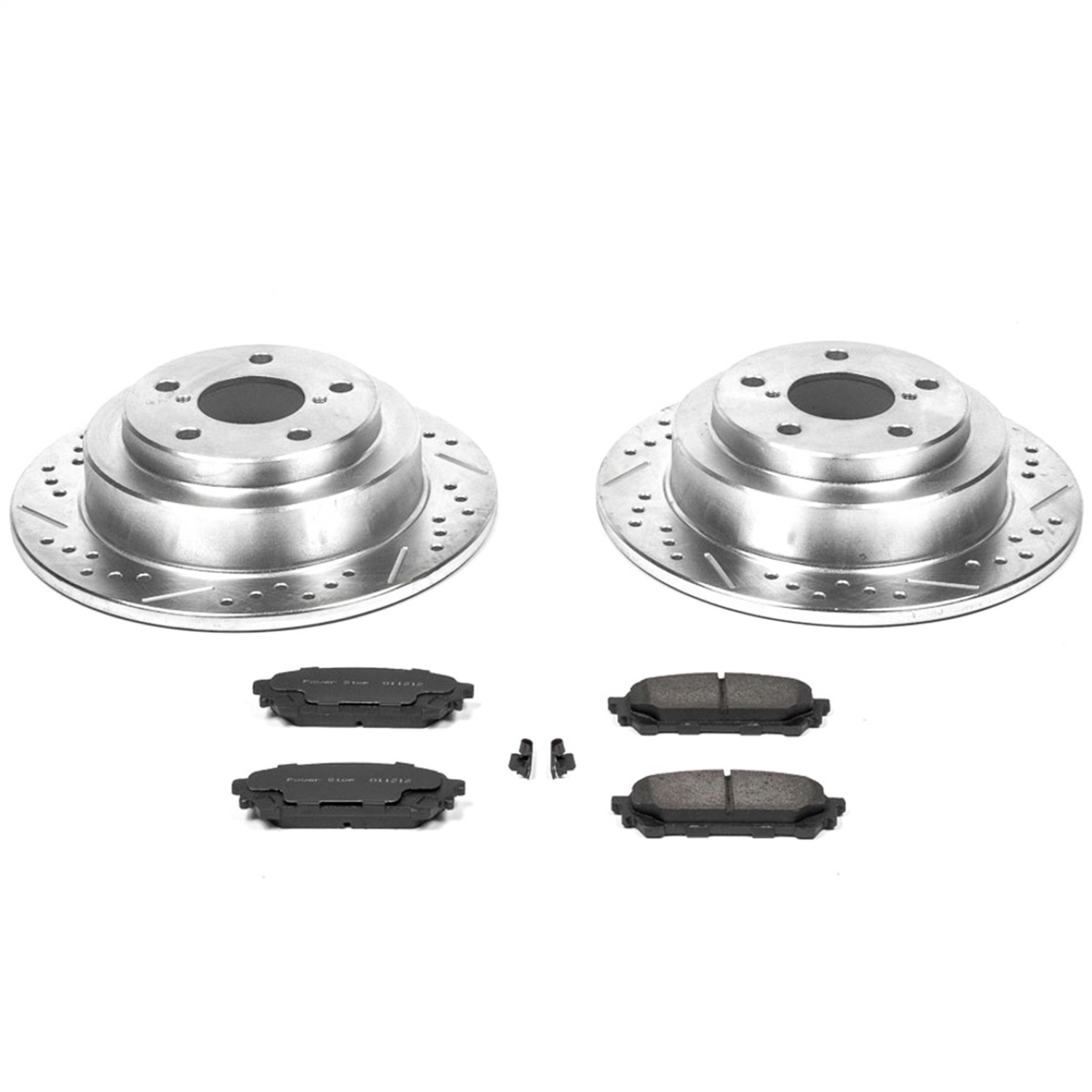 Power Stop - K447 - Rear - Disc Brake Pad and Rotor Kit