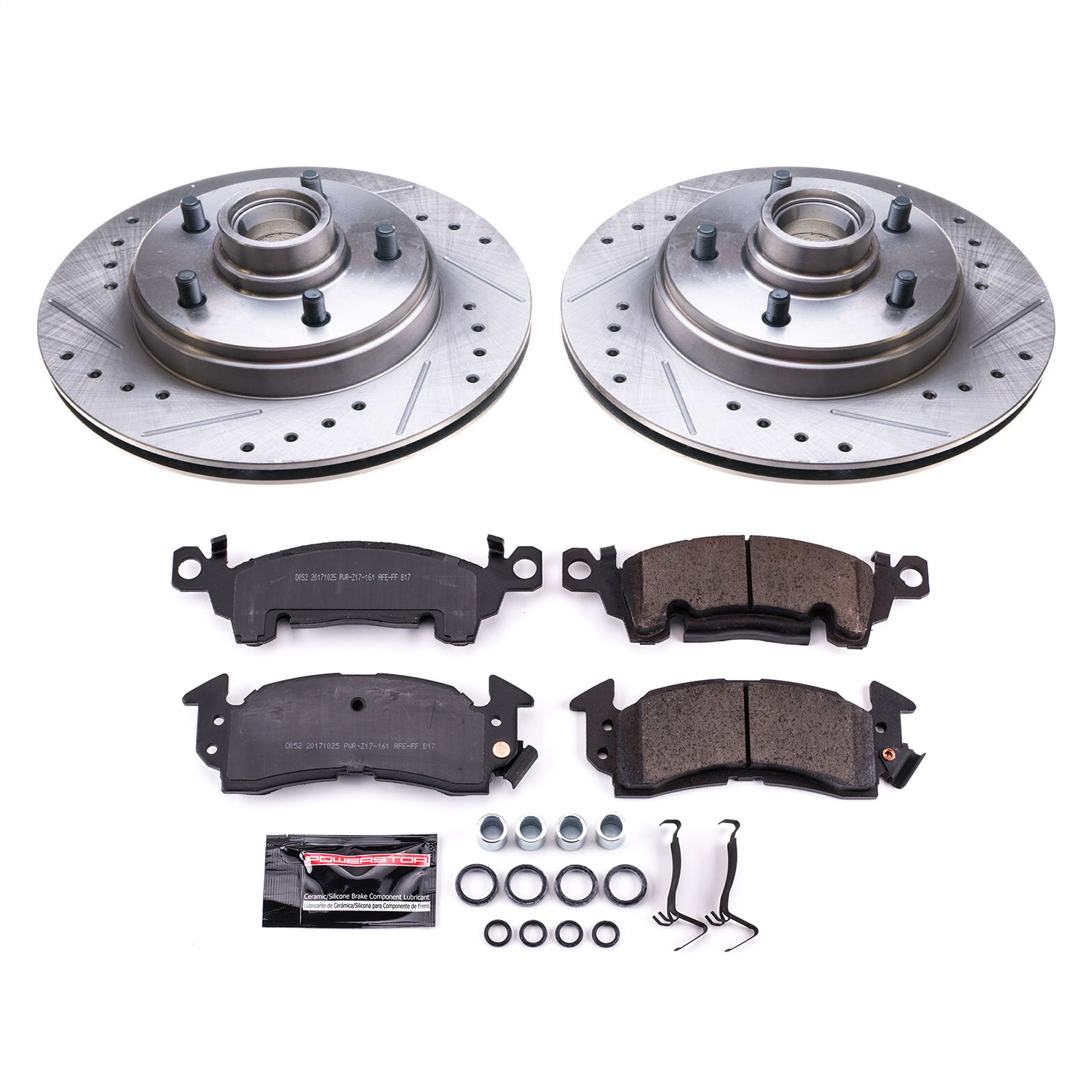 Power Stop - K4535 - Front - Disc Brake Pad and Rotor Kit