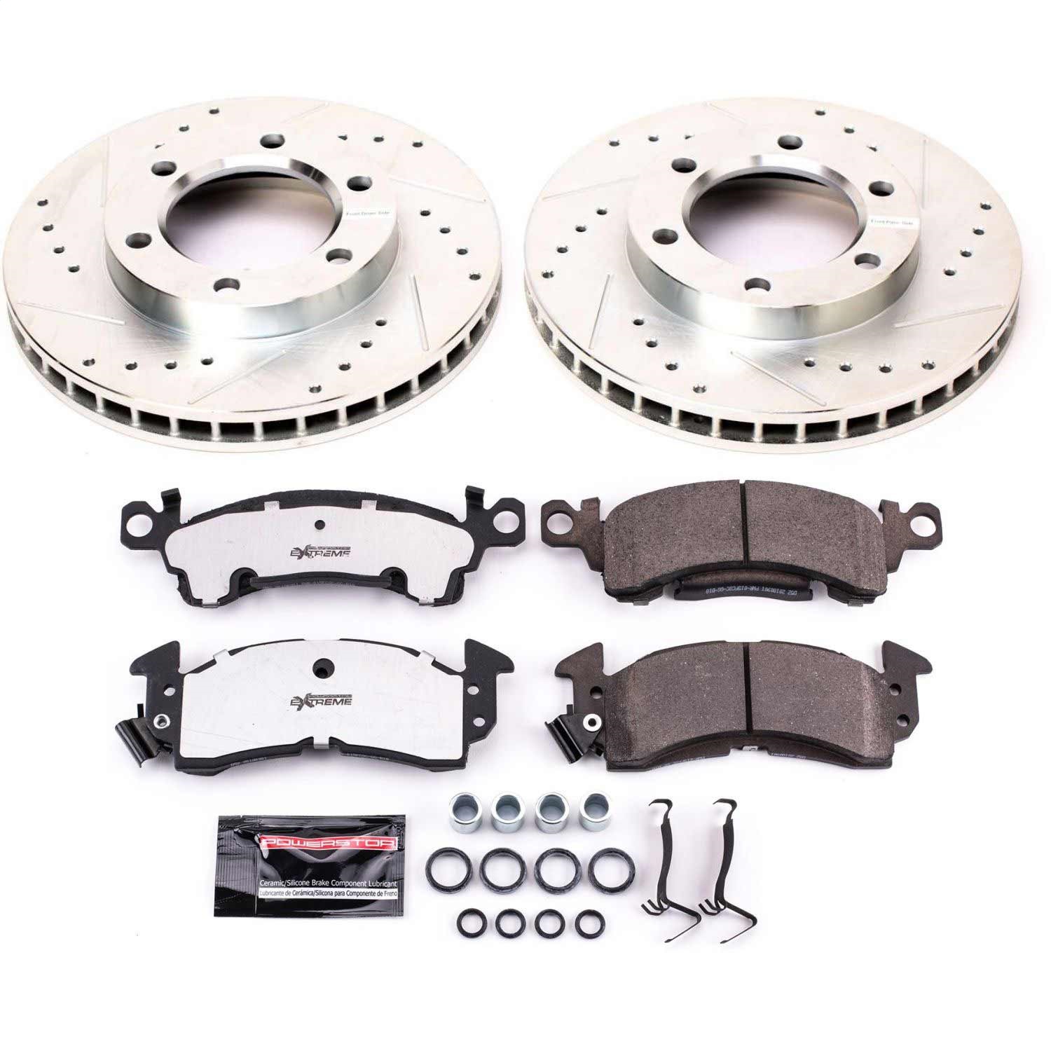 Power Stop - K4537-26 - Front - Disc Brake Pad and Rotor Kit