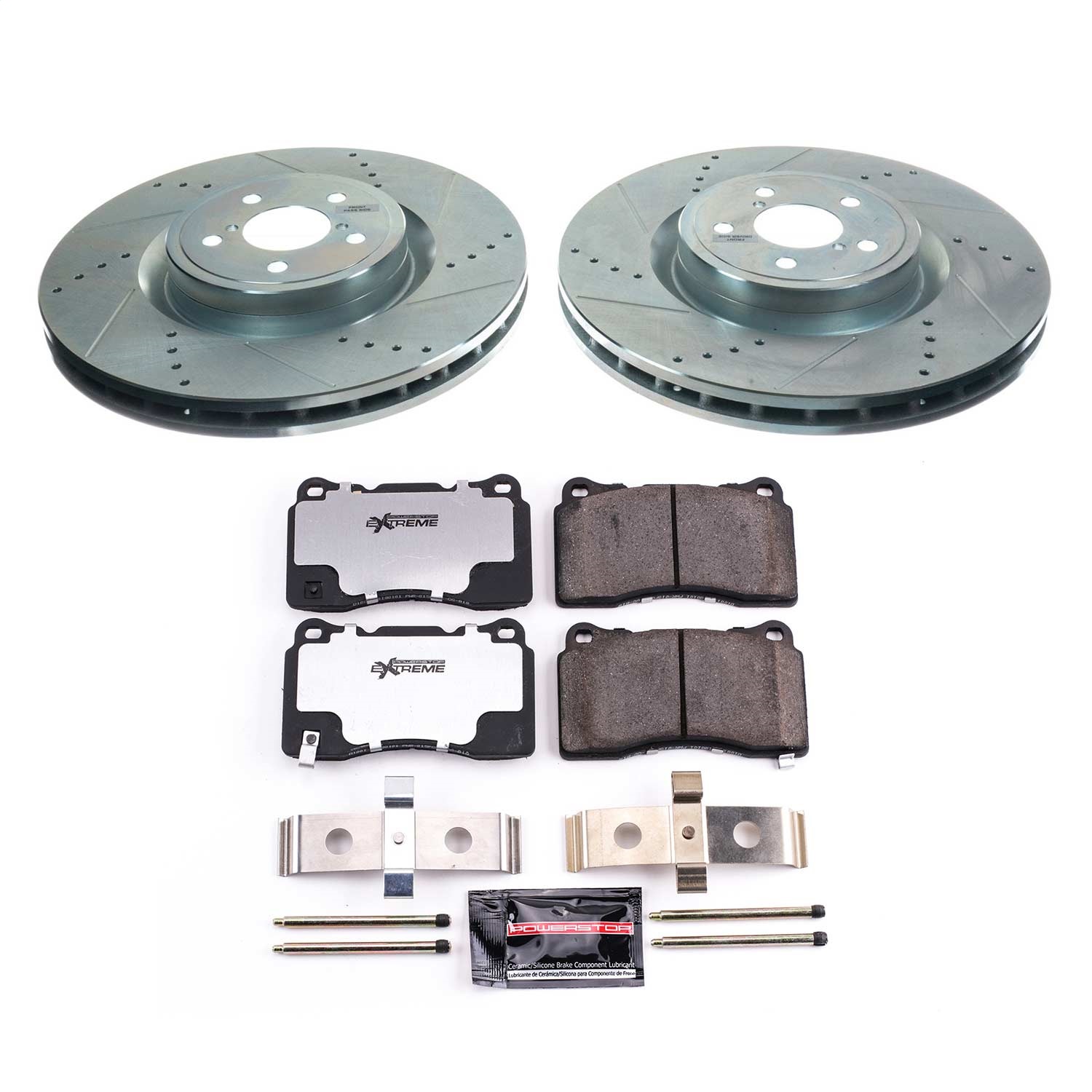Power Stop - K4549-26 - Front - Disc Brake Pad and Rotor Kit
