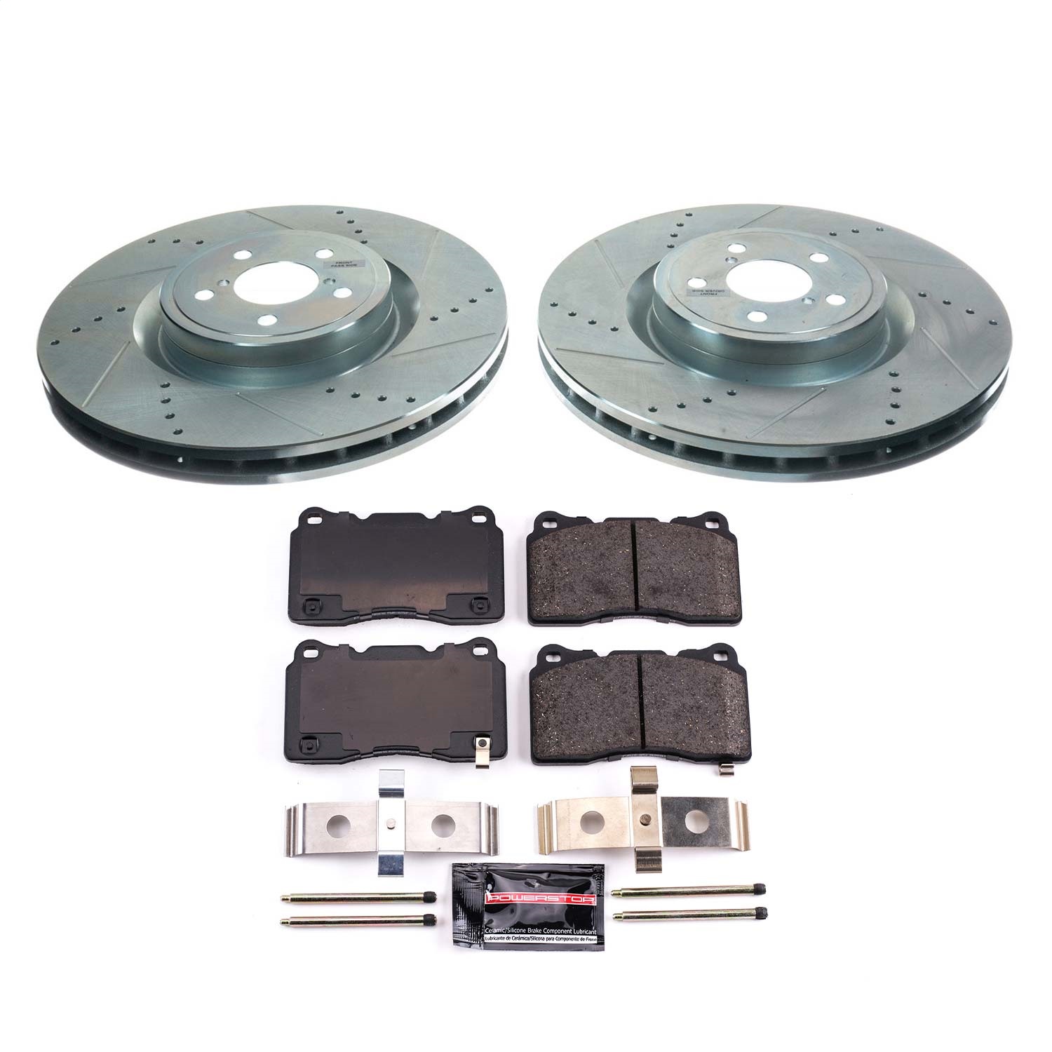 Power Stop - K4549 - Front - Disc Brake Pad and Rotor Kit