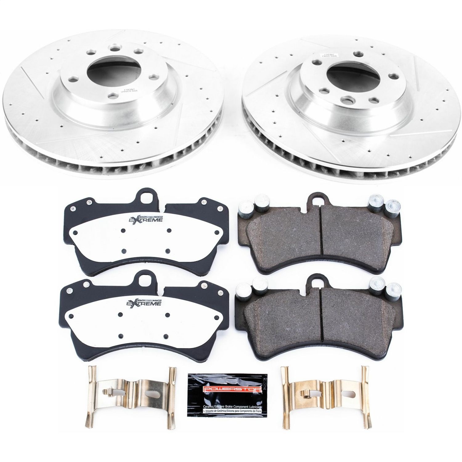 Power Stop - K4558-26 - Front - Disc Brake Pad and Rotor Kit