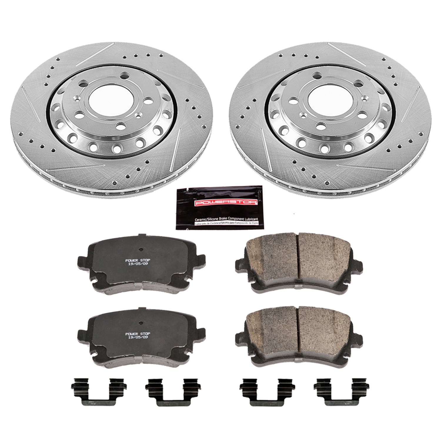 Power Stop - K4562 - Rear - Disc Brake Pad and Rotor Kit