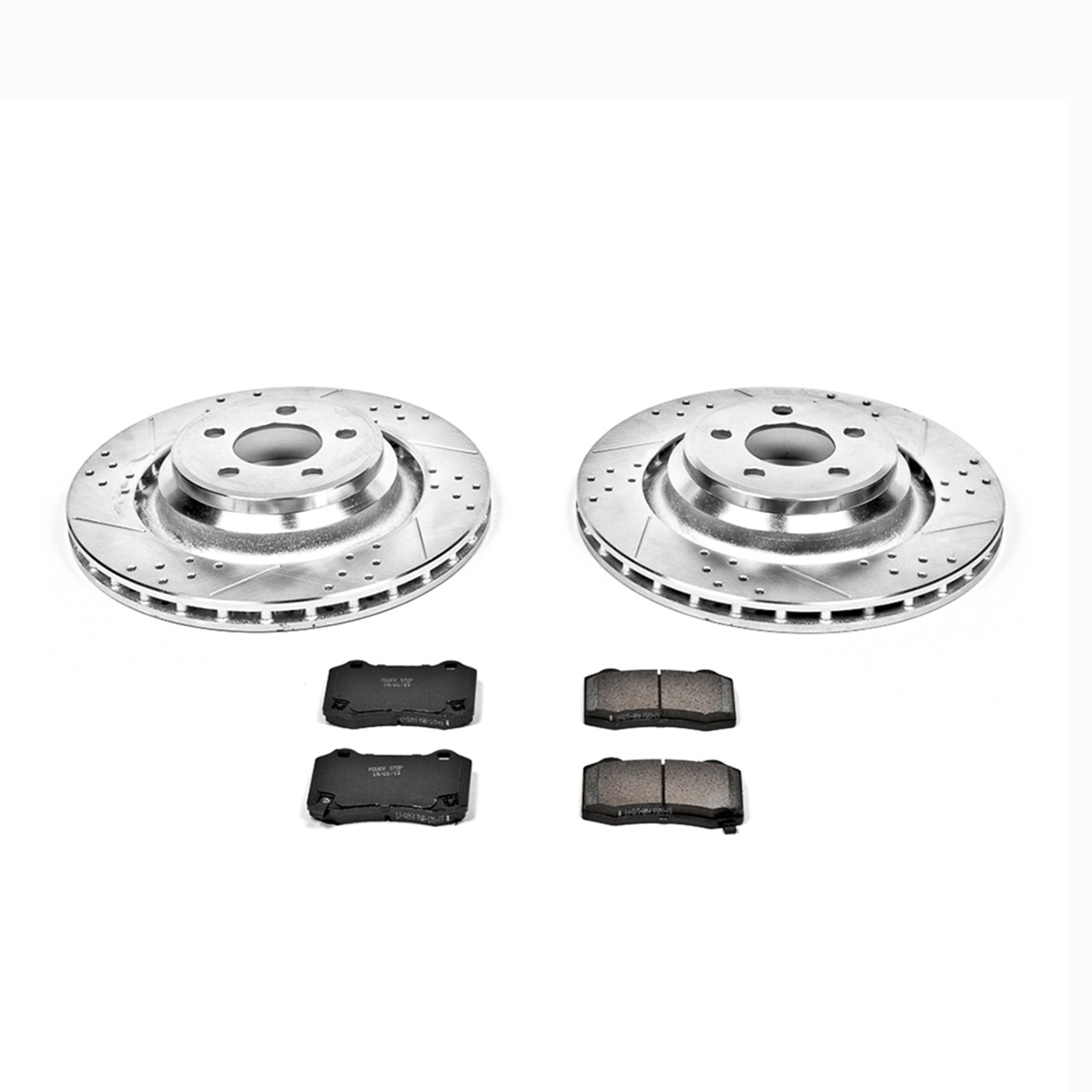 Power Stop - K4583 - Rear - Disc Brake Pad and Rotor Kit