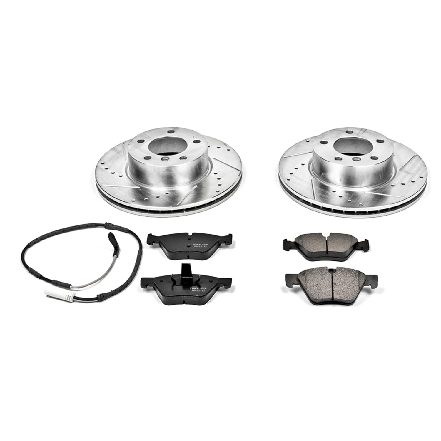 Power Stop - K4589 - Front - Disc Brake Pad and Rotor Kit