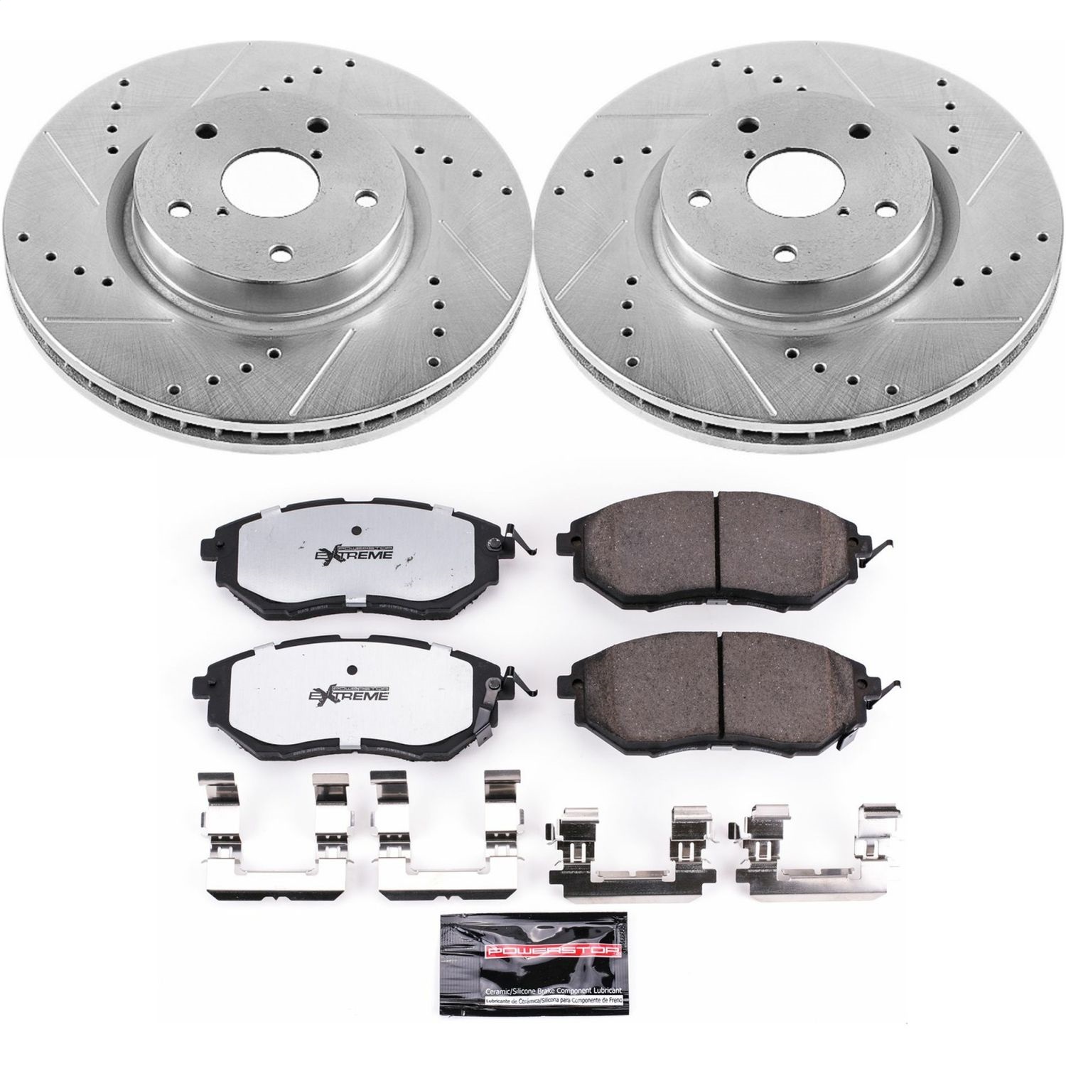 Power Stop - K4603-26 - Front - Disc Brake Pad and Rotor Kit