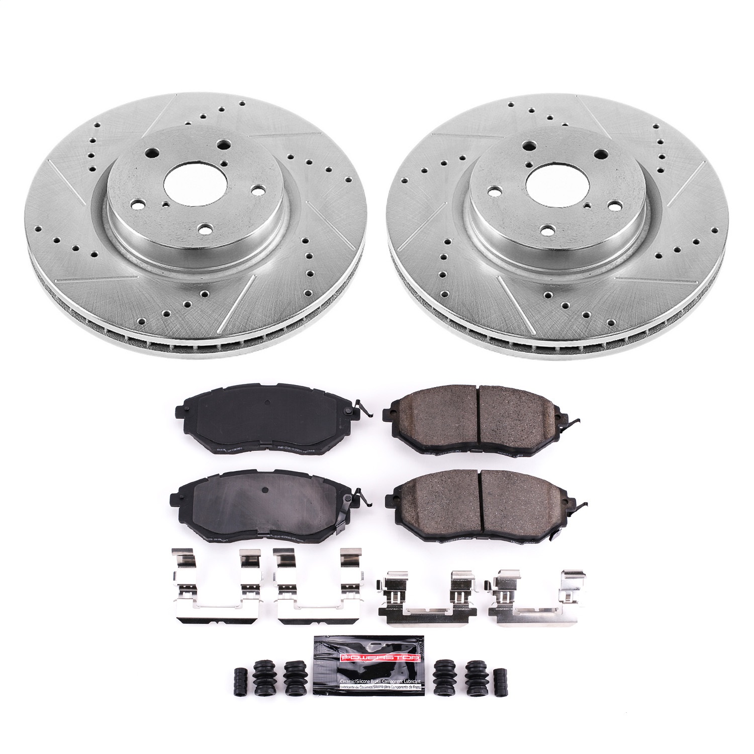 Power Stop - K4603 - Front - Disc Brake Pad and Rotor Kit