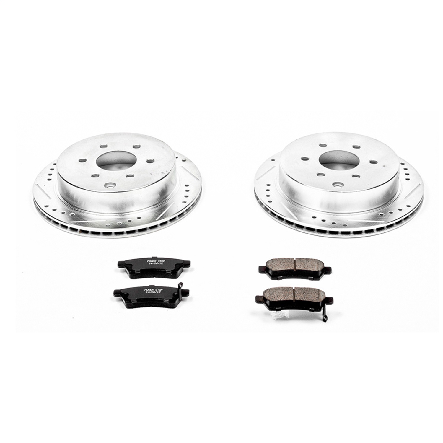 Power Stop - K4621 - Rear - Disc Brake Pad and Rotor Kit
