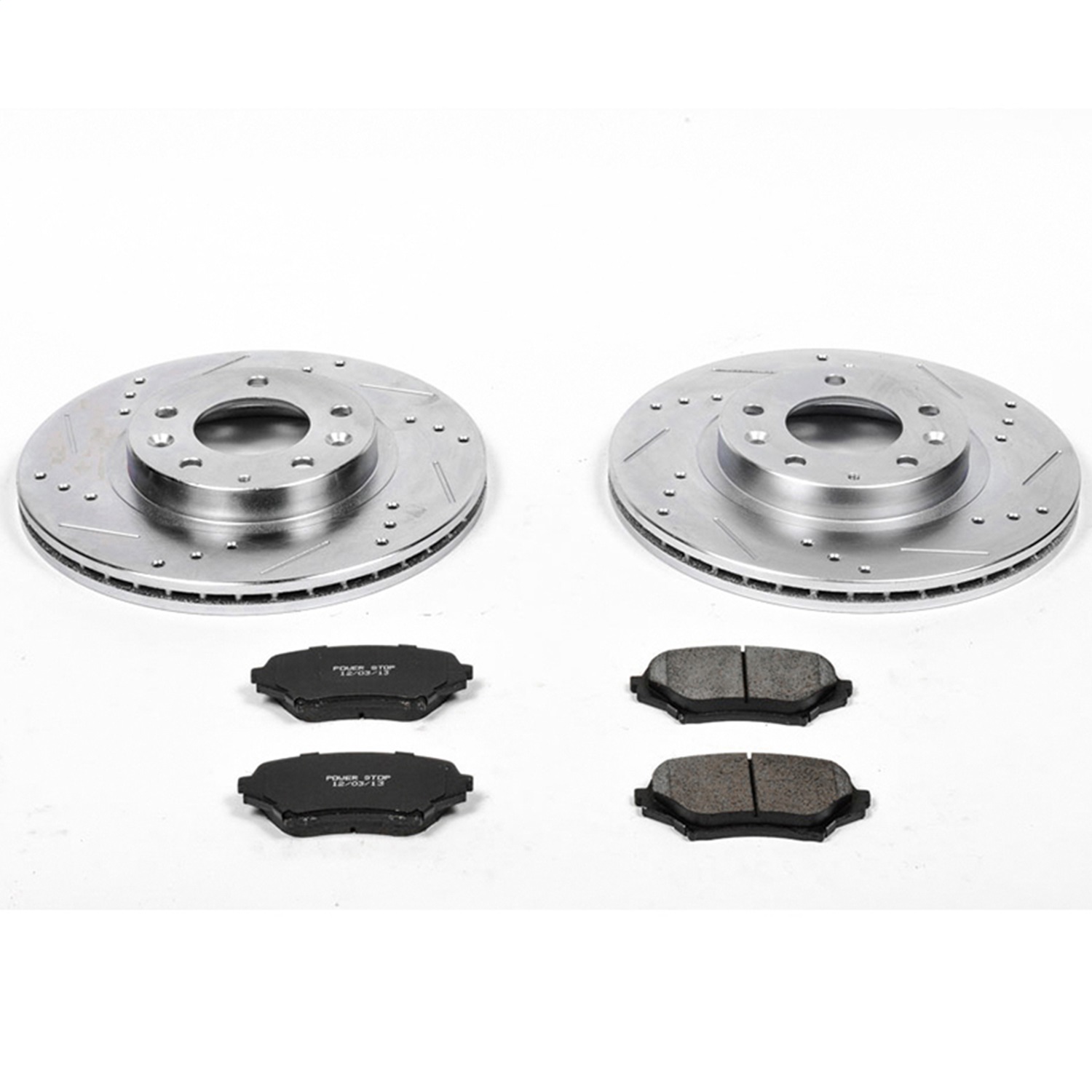 Power Stop - K4659 - Front - Disc Brake Pad and Rotor Kit