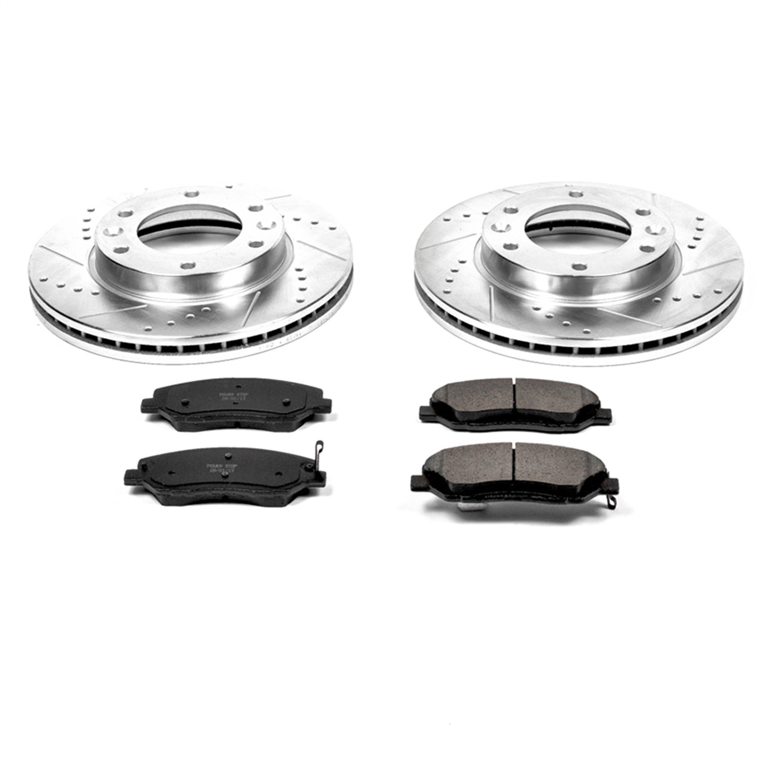 Power Stop - K4664 - Front - Disc Brake Pad and Rotor Kit