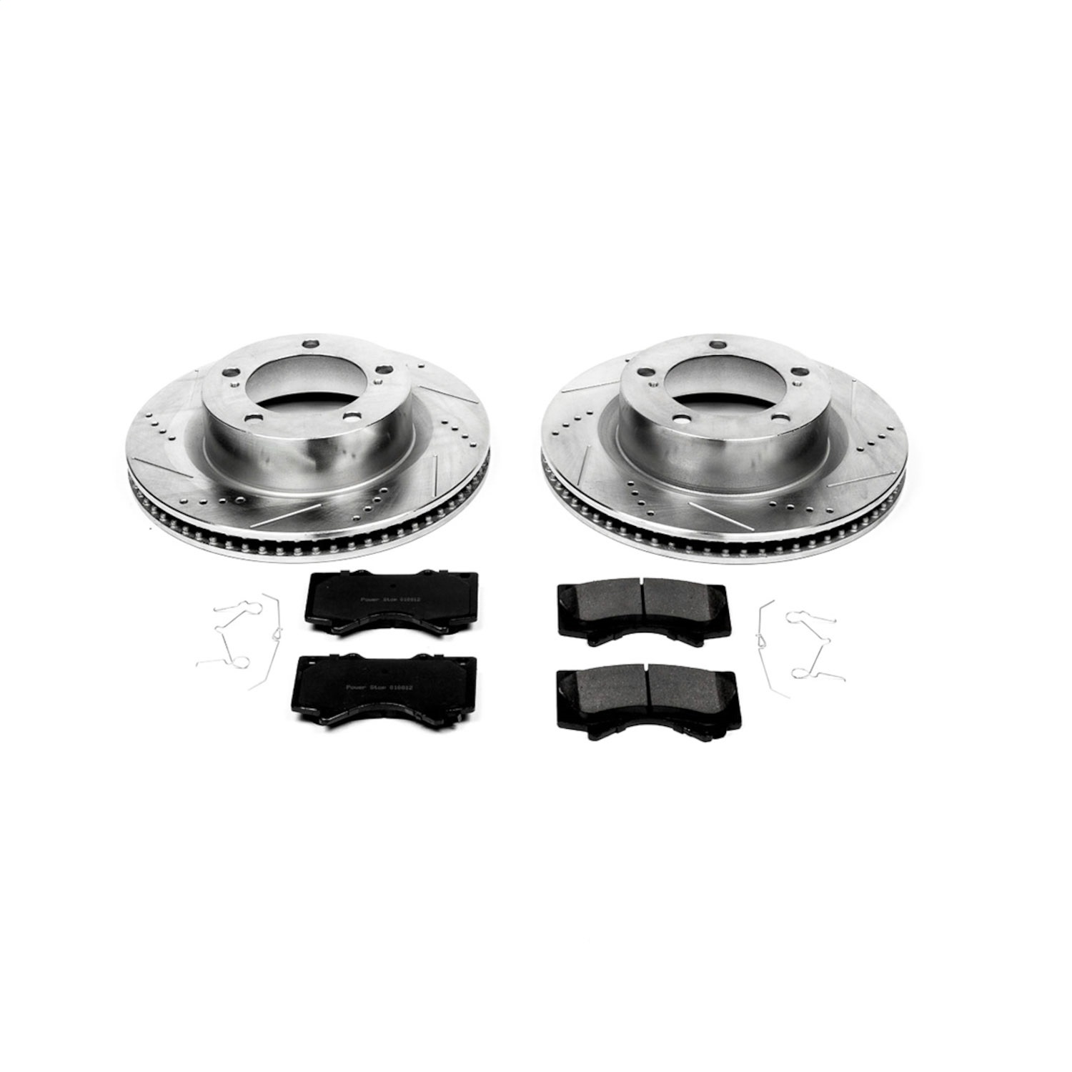 Power Stop - K4696 - Front - Disc Brake Pad and Rotor Kit