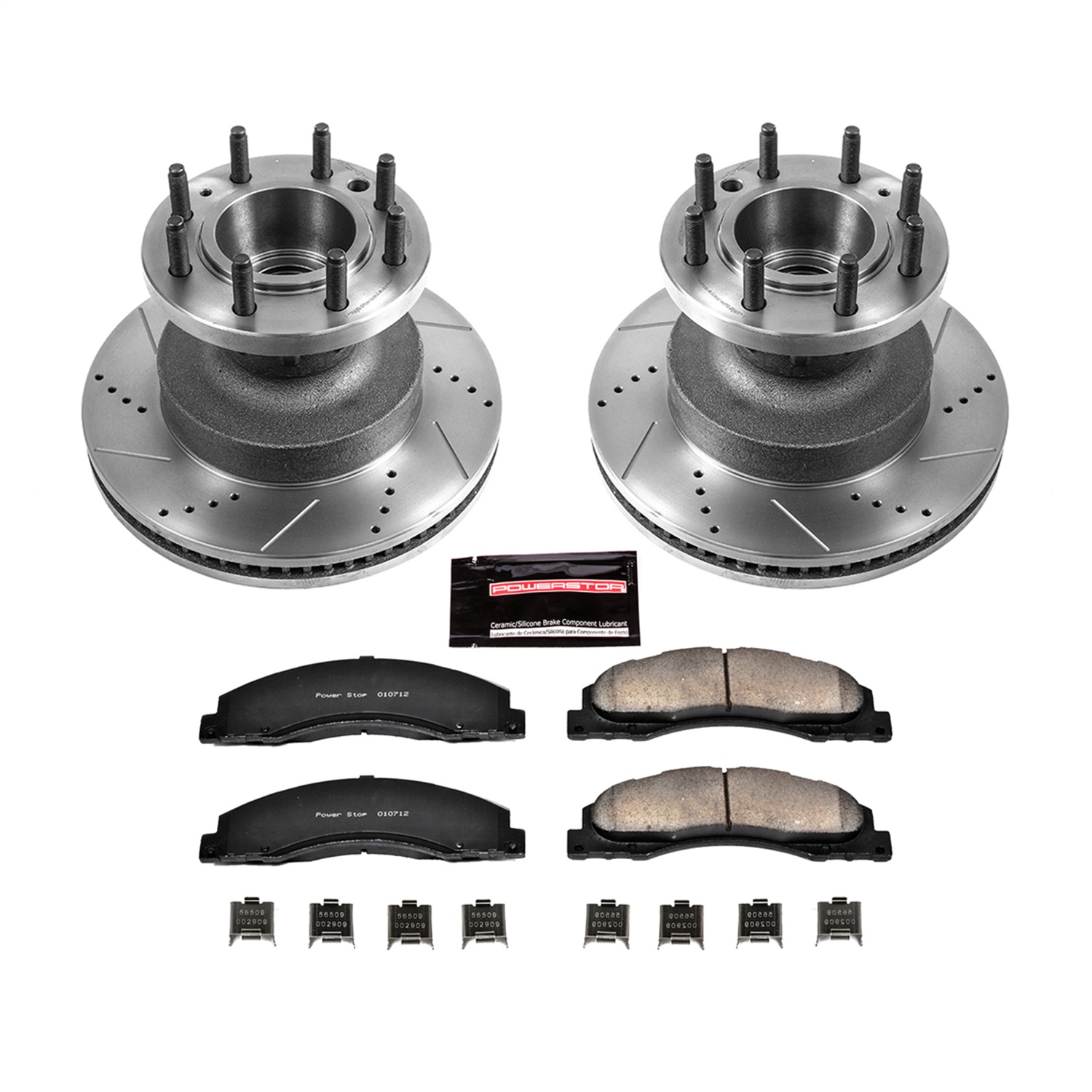 Power Stop - K4717 - Front - Disc Brake Pad and Rotor Kit