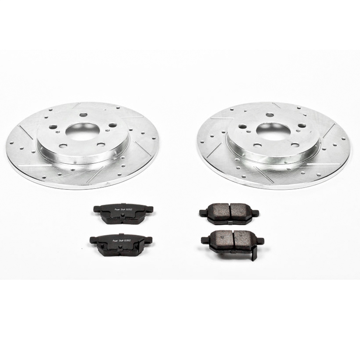Power Stop - K4737 - Rear - Disc Brake Pad and Rotor Kit