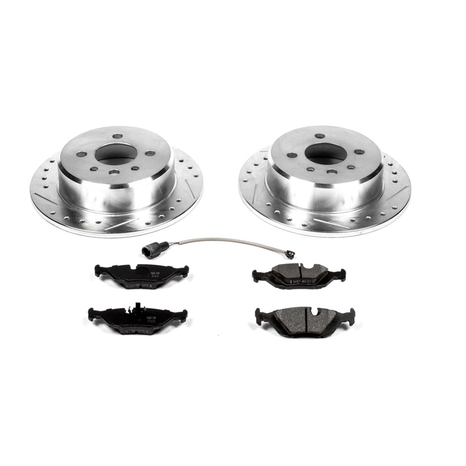 Power Stop - K4804 - Rear - Disc Brake Pad and Rotor Kit