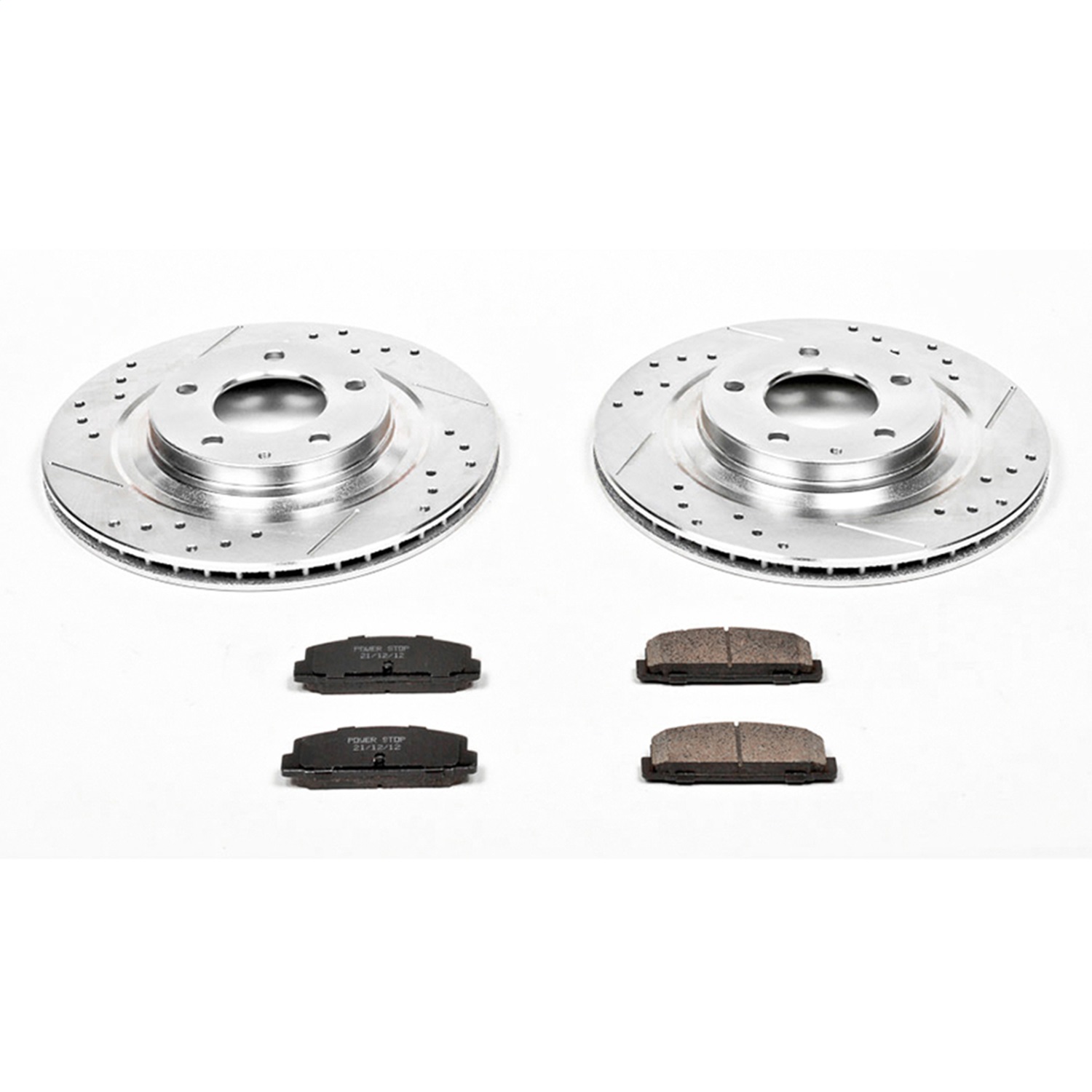 Power Stop - K4835 - Rear - Disc Brake Pad and Rotor Kit