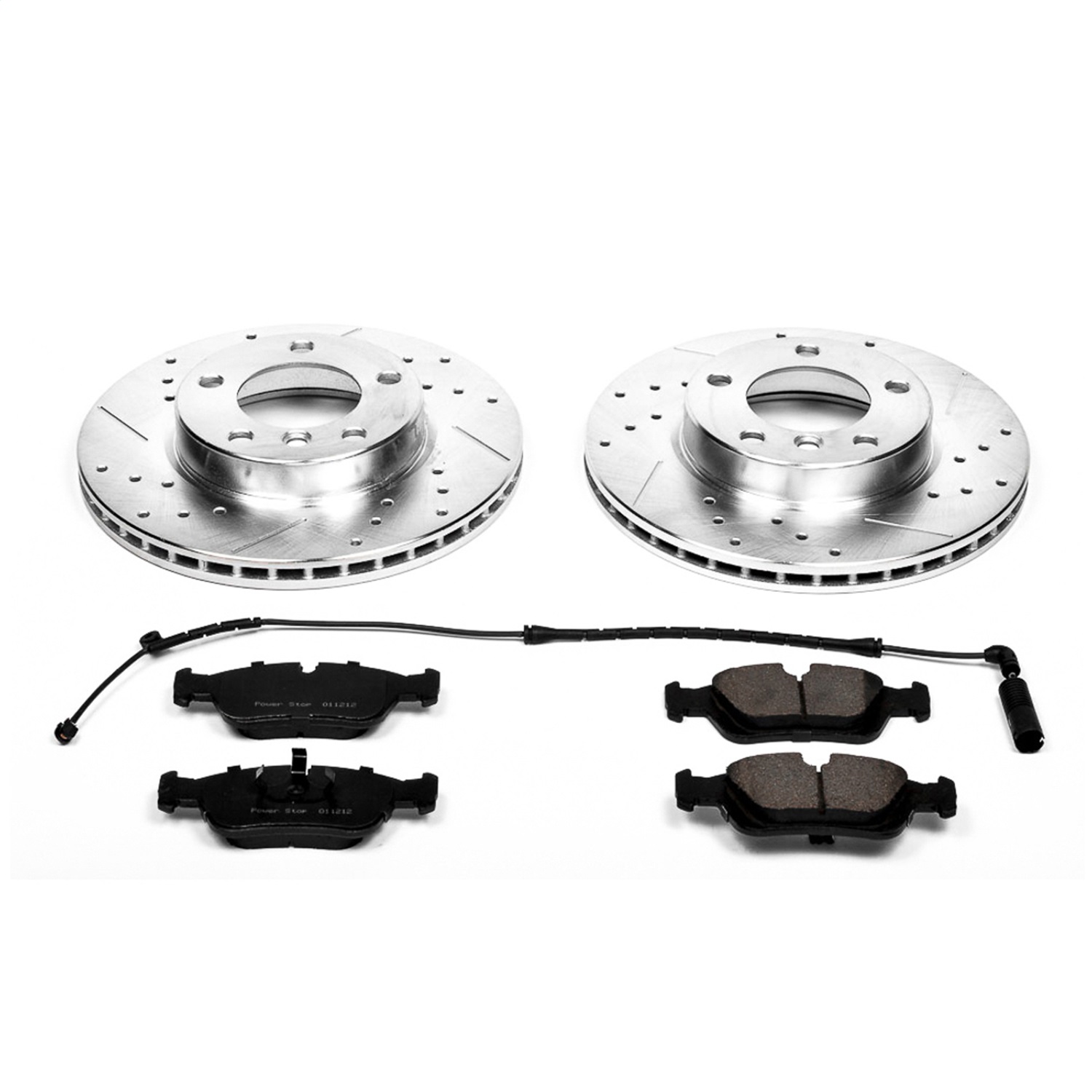 Power Stop - K497 - Front - Disc Brake Pad and Rotor Kit