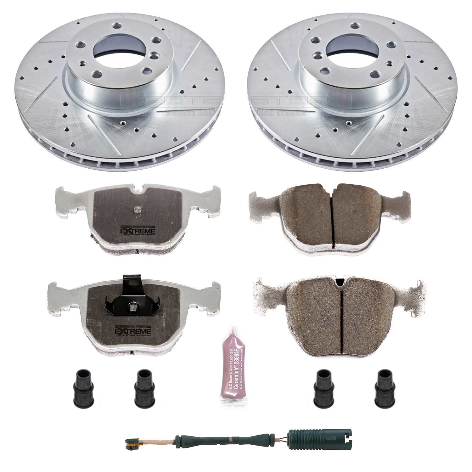 Power Stop - K503-26 - Front - Disc Brake Pad and Rotor Kit