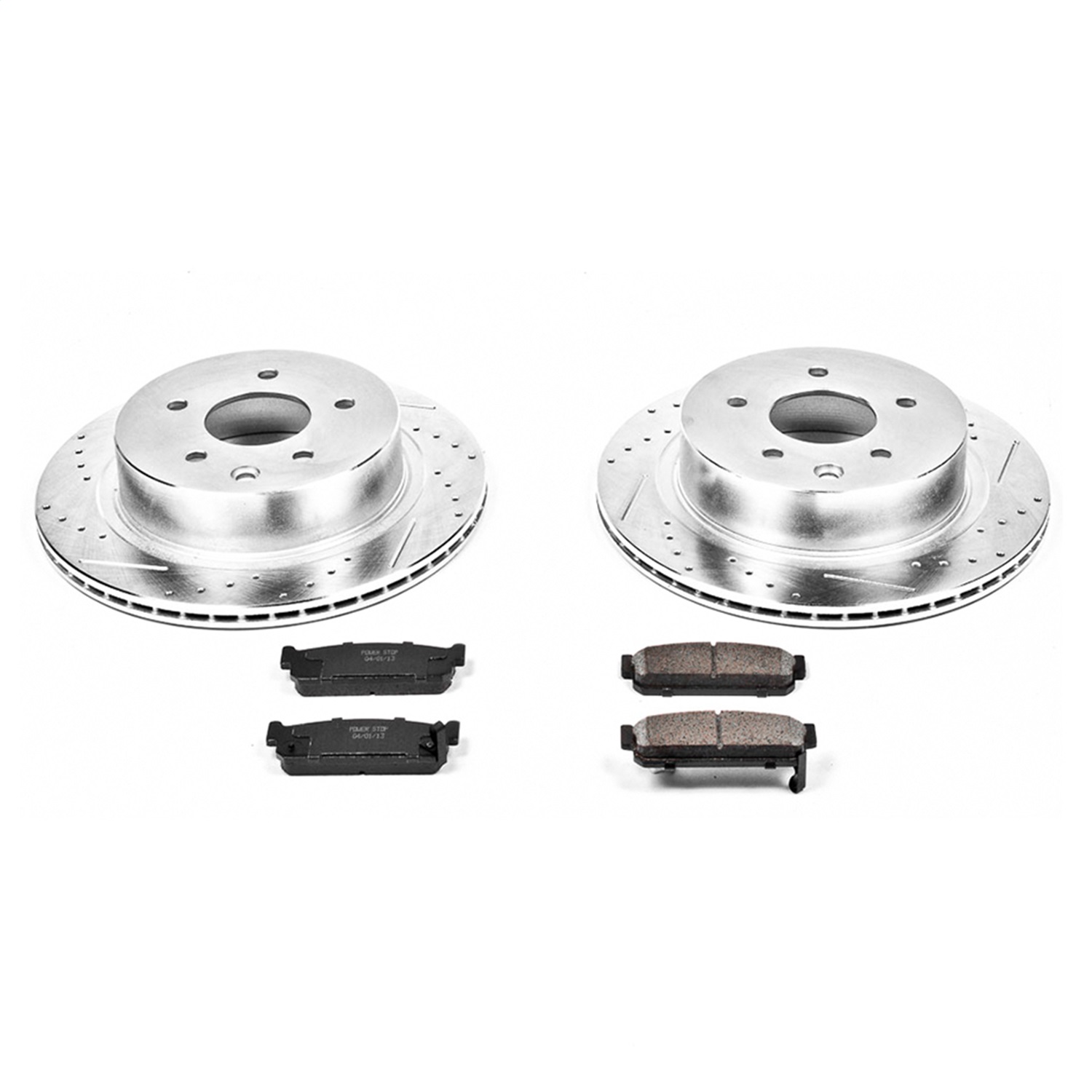 Power Stop - K5032 - Rear - Disc Brake Pad and Rotor Kit
