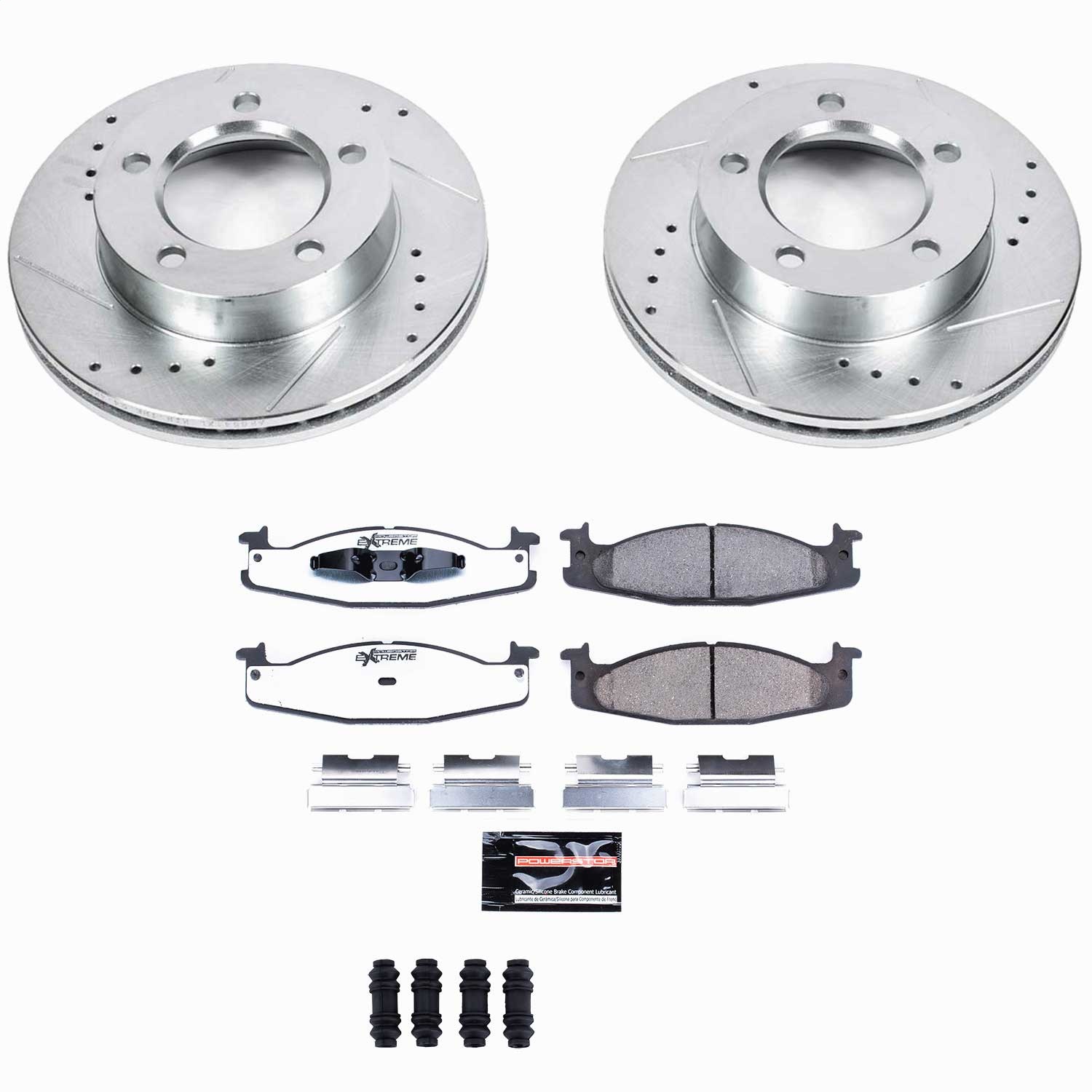 Power Stop - K5067-36 - Front - Disc Brake Pad and Rotor Kit