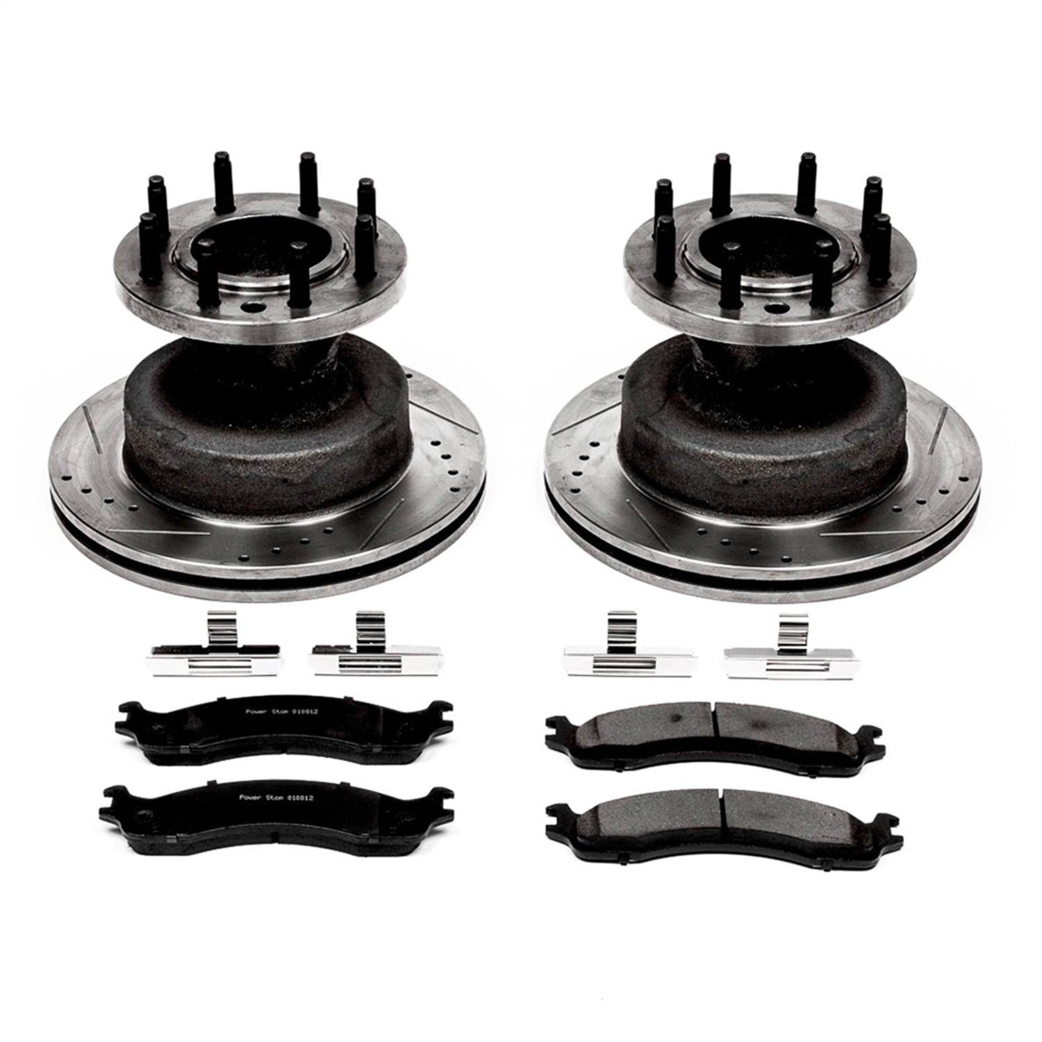 Power Stop - K5084 - Front - Disc Brake Pad and Rotor Kit