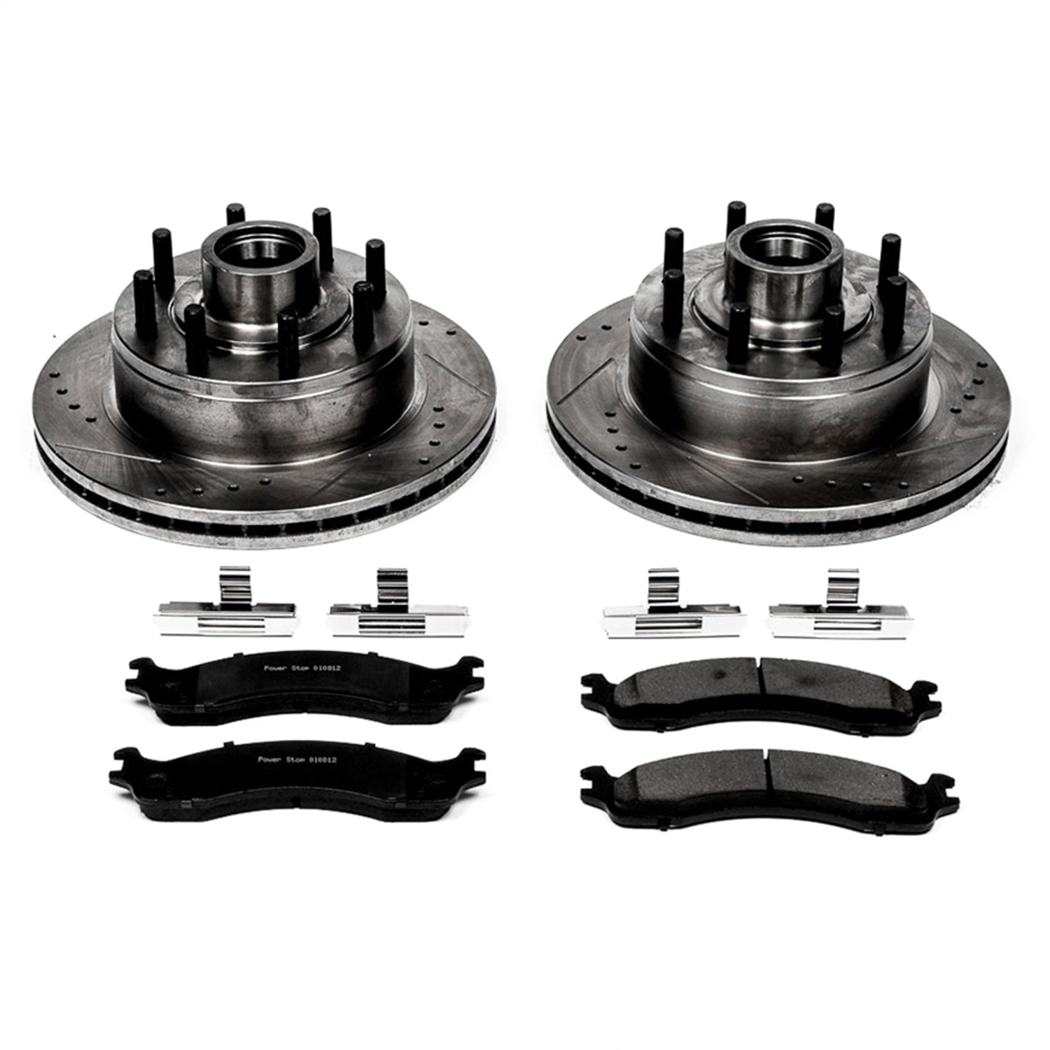 Power Stop - K5088 - Front - Disc Brake Pad and Rotor Kit