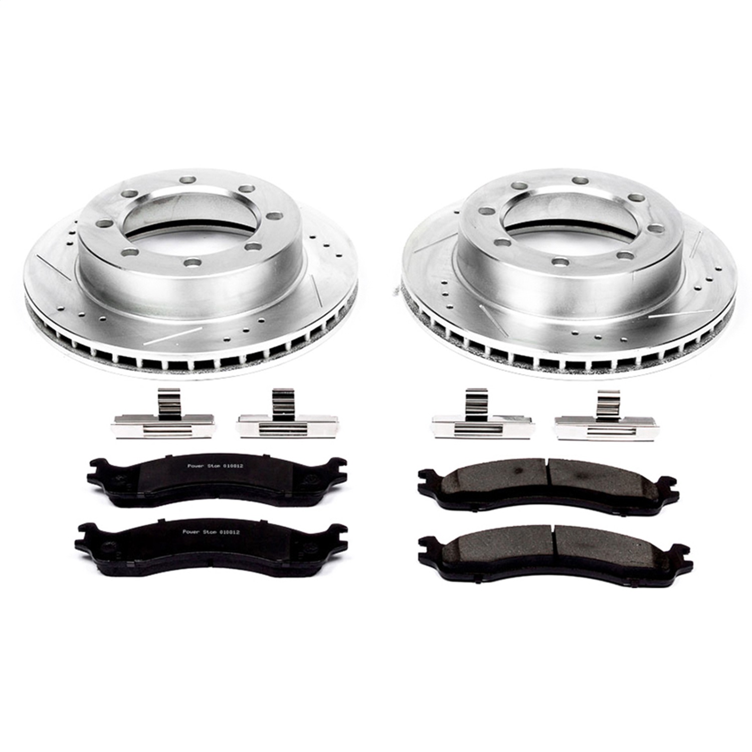 Power Stop - K5089 - Front - Disc Brake Pad and Rotor Kit