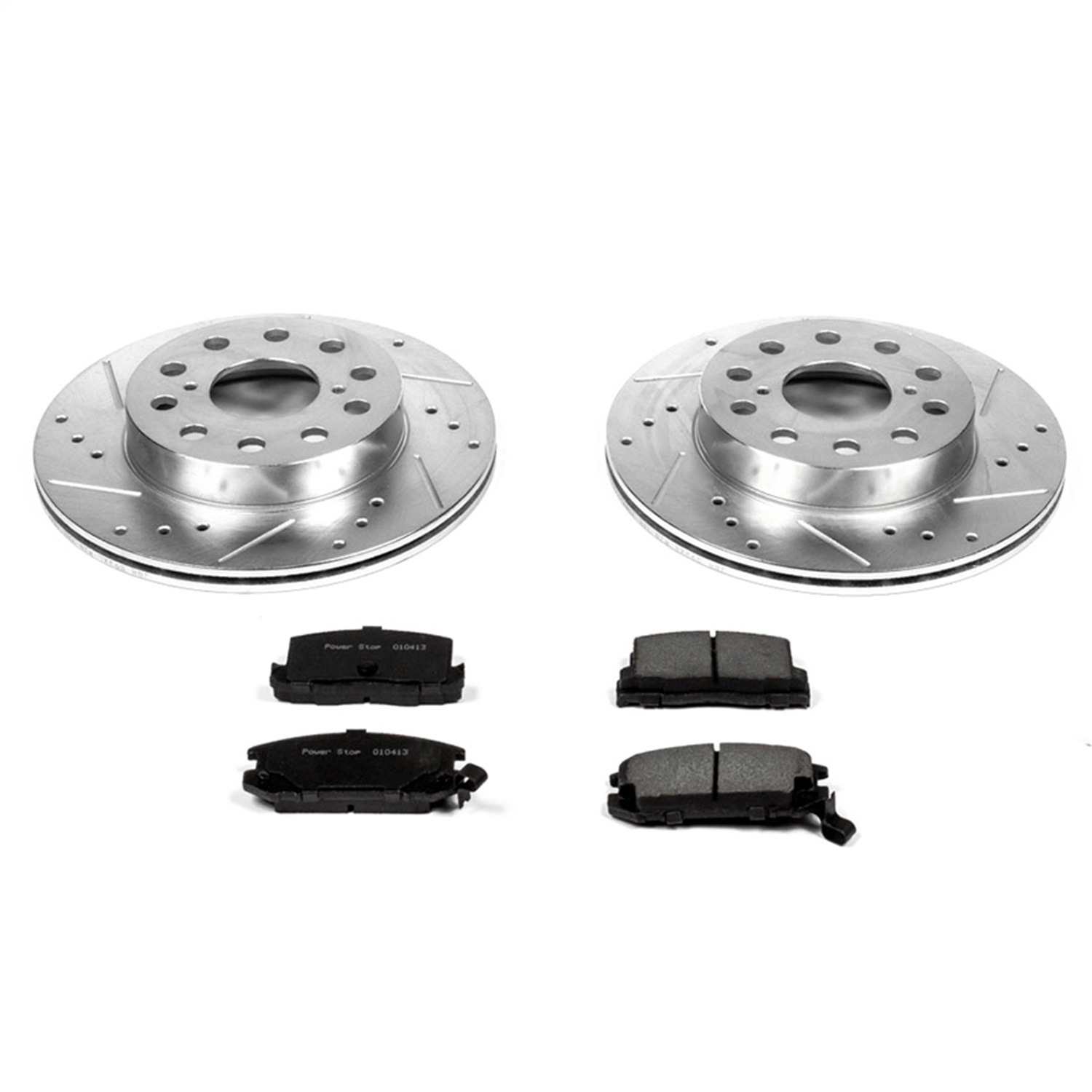 Power Stop - K5092 - Rear - Disc Brake Pad and Rotor Kit