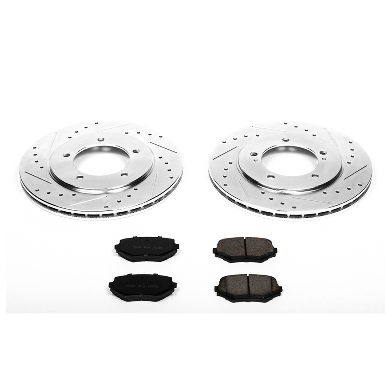 Power Stop - K5109 - Front - Disc Brake Pad and Rotor Kit