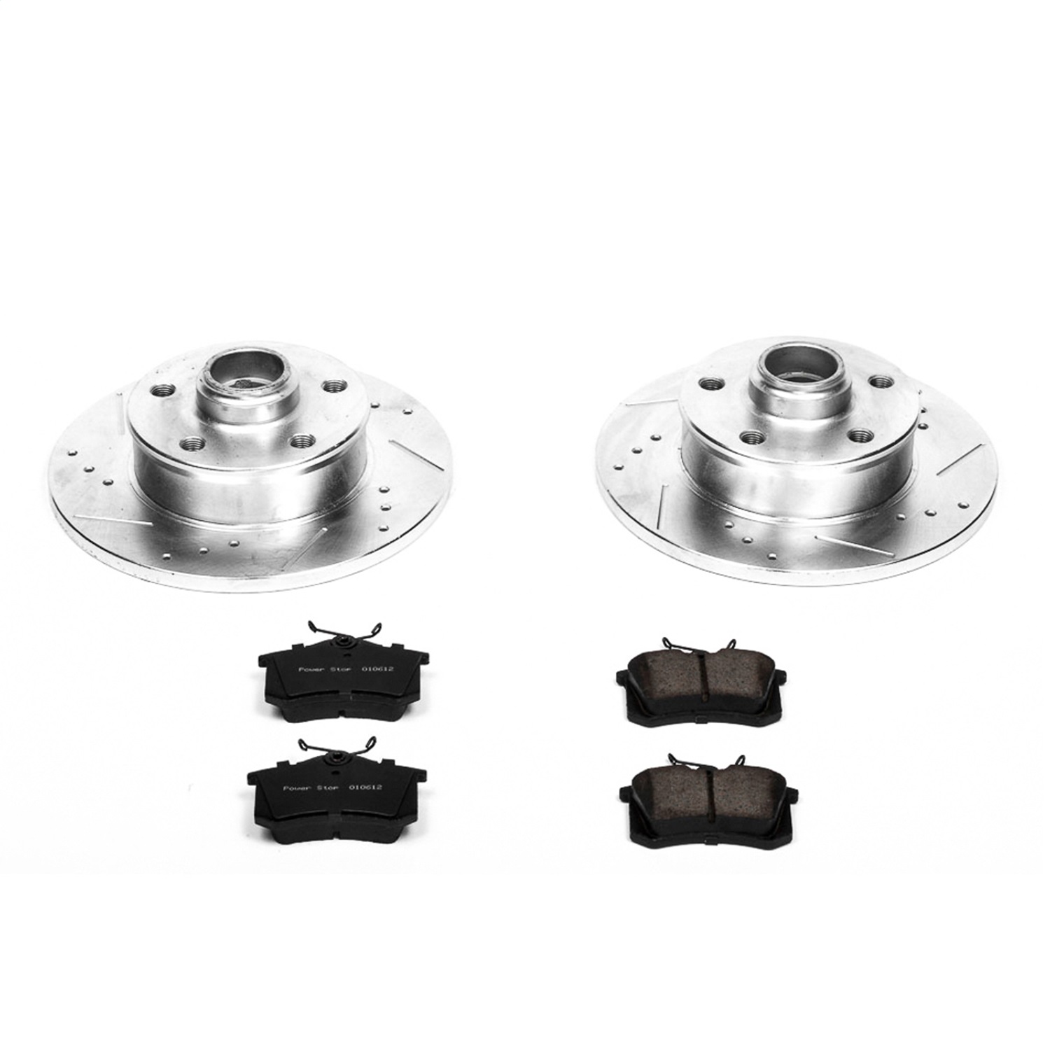 Power Stop - K513 - Rear - Disc Brake Pad and Rotor Kit