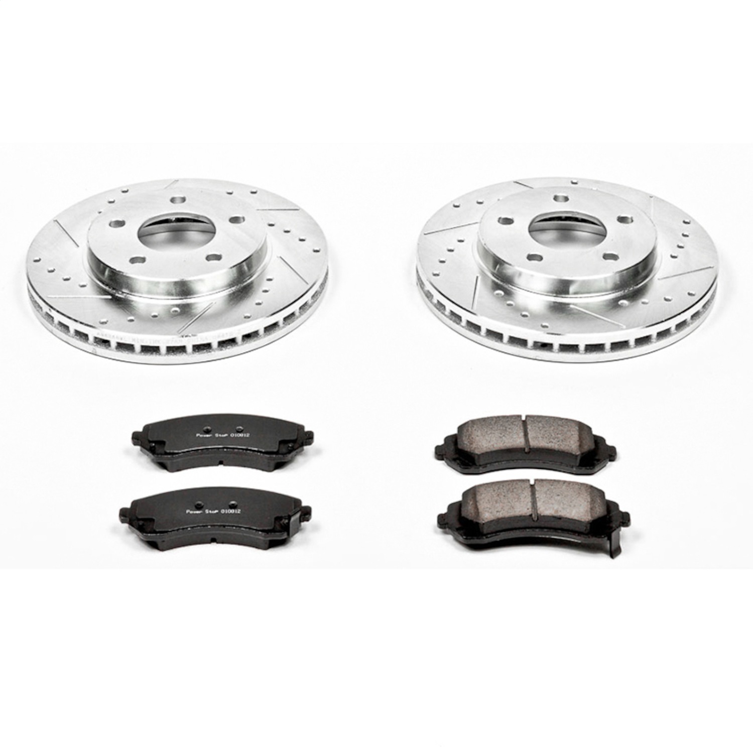 Power Stop - K5233 - Front - Disc Brake Pad and Rotor Kit