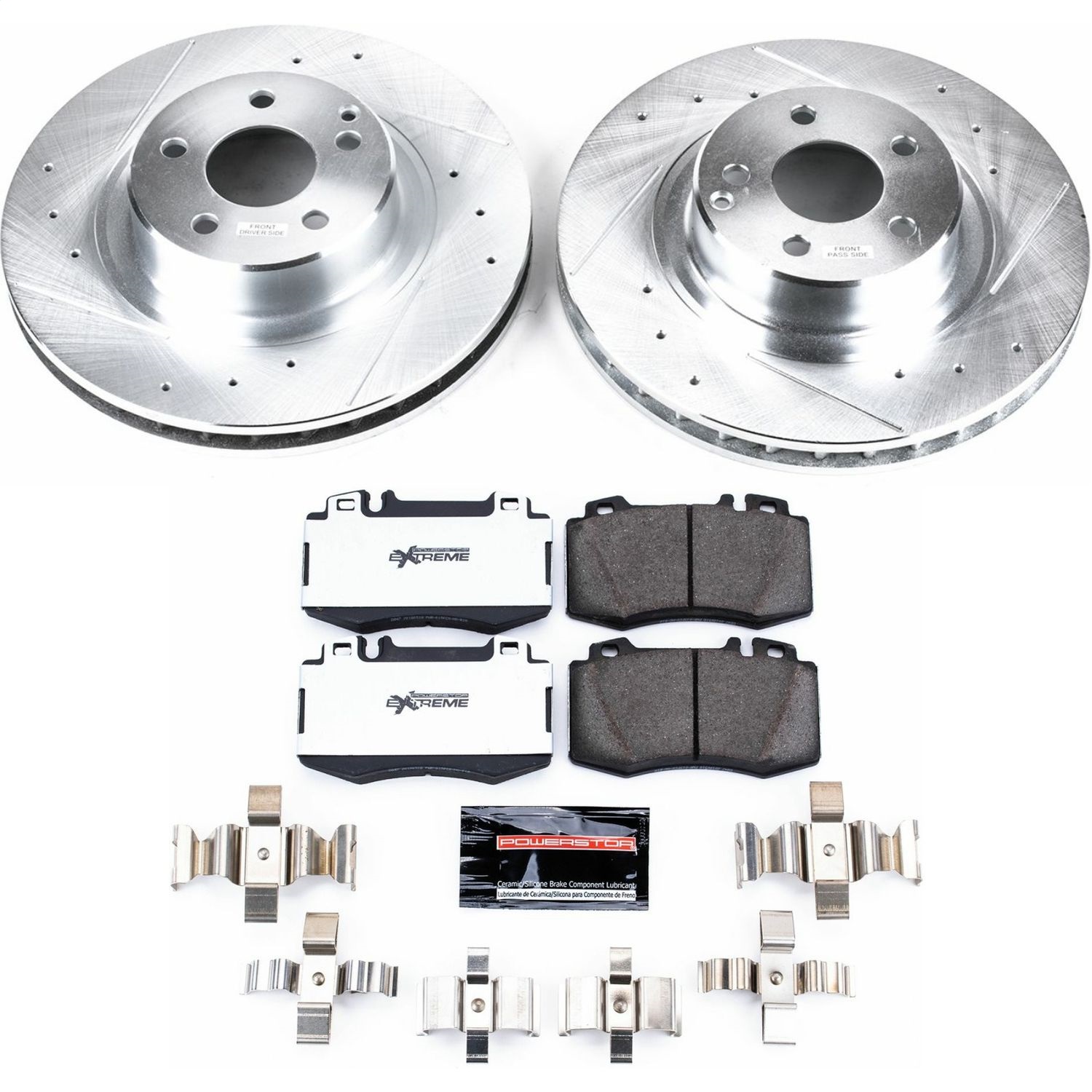 Power Stop - K5235-26 - Front - Disc Brake Pad and Rotor Kit