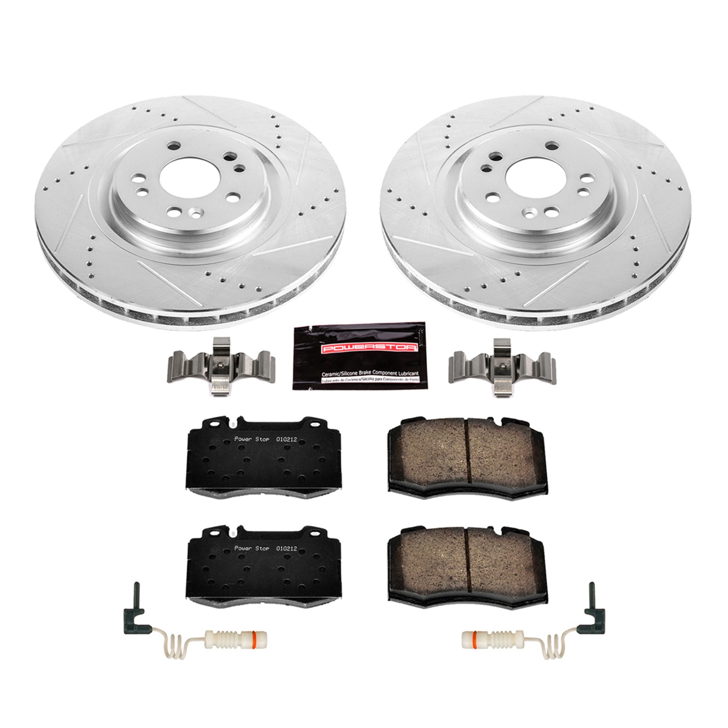 Power Stop - K5236 - Front - Disc Brake Pad and Rotor Kit
