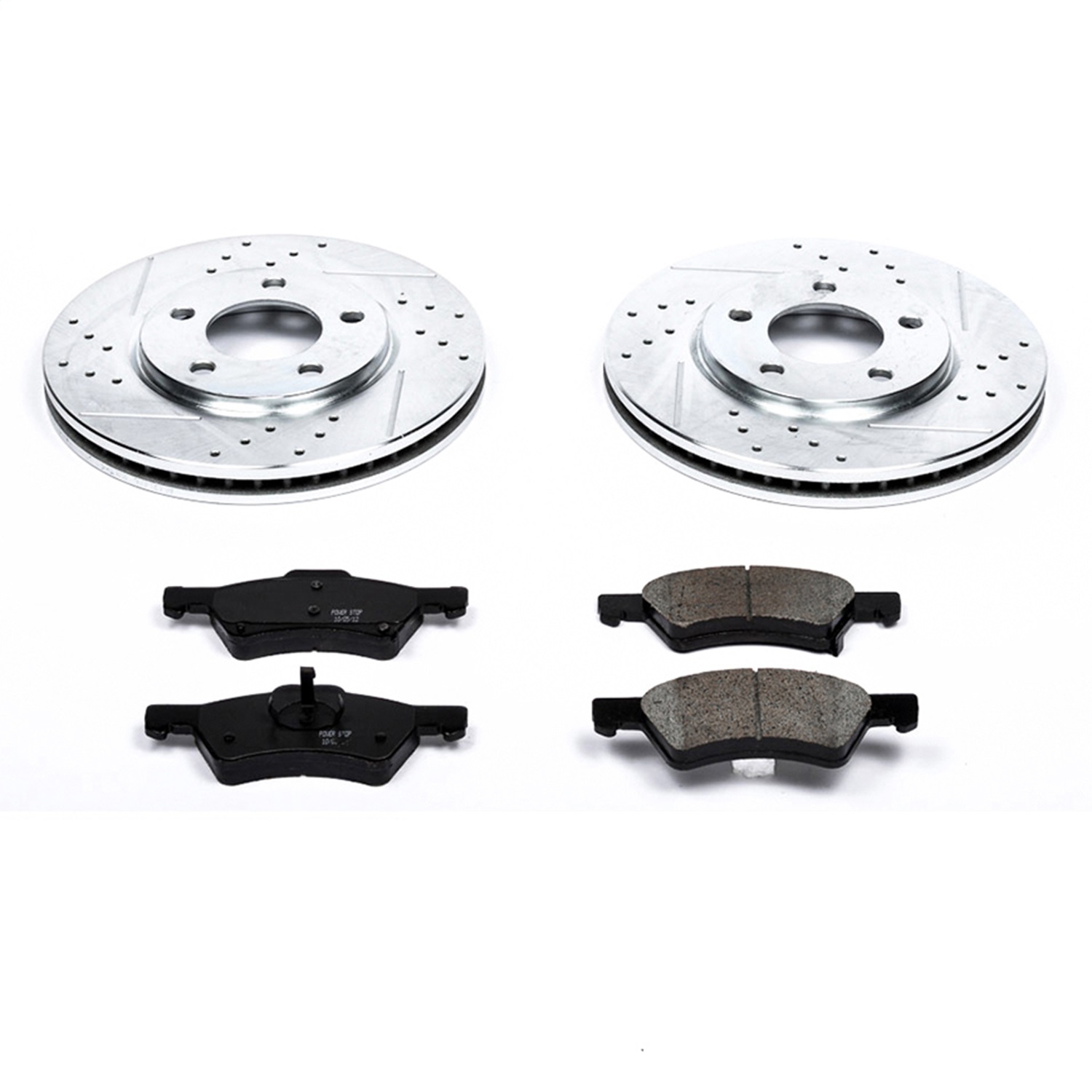 Power Stop - K5247 - Front - Disc Brake Pad and Rotor Kit