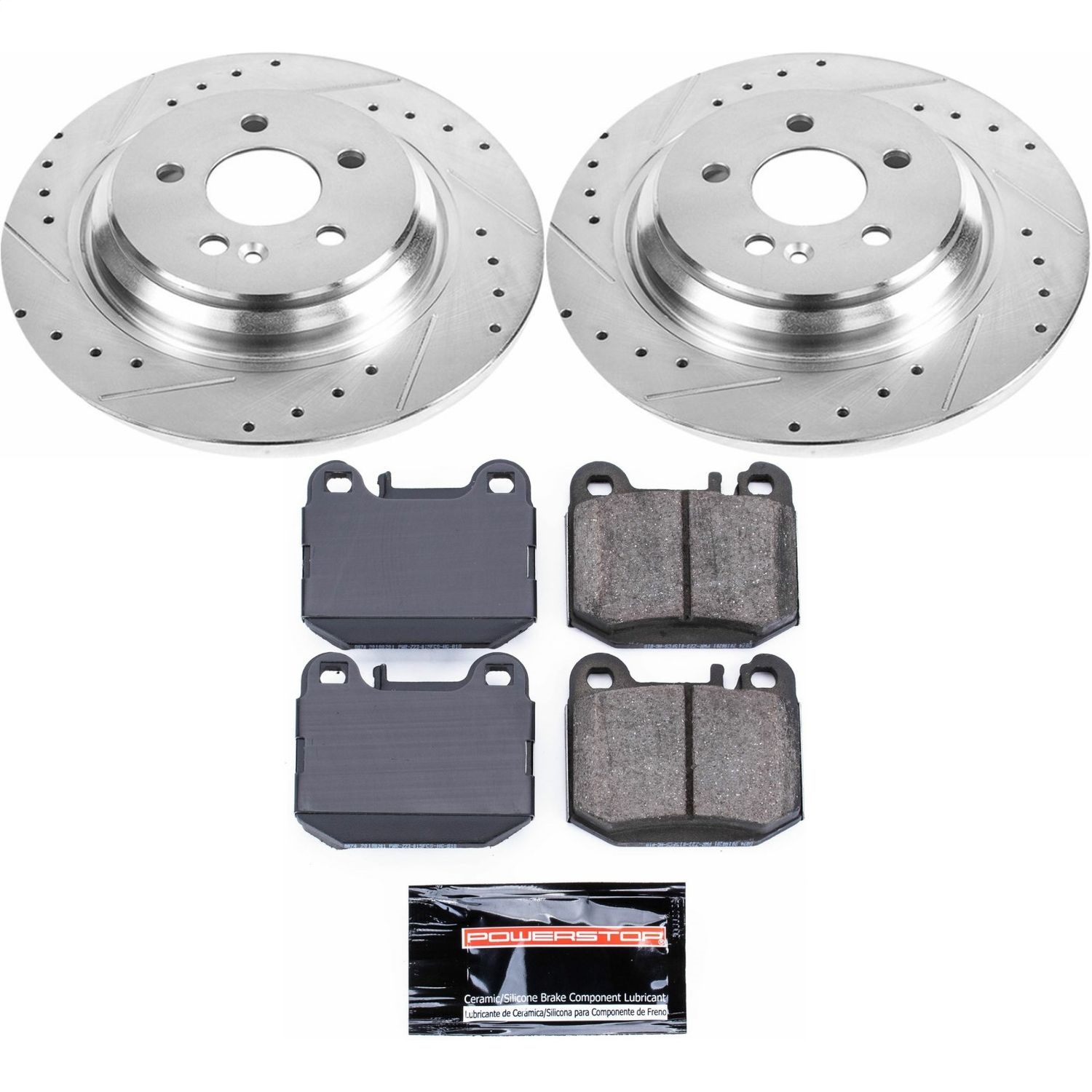Power Stop - K5261 - Rear - Disc Brake Pad and Rotor Kit