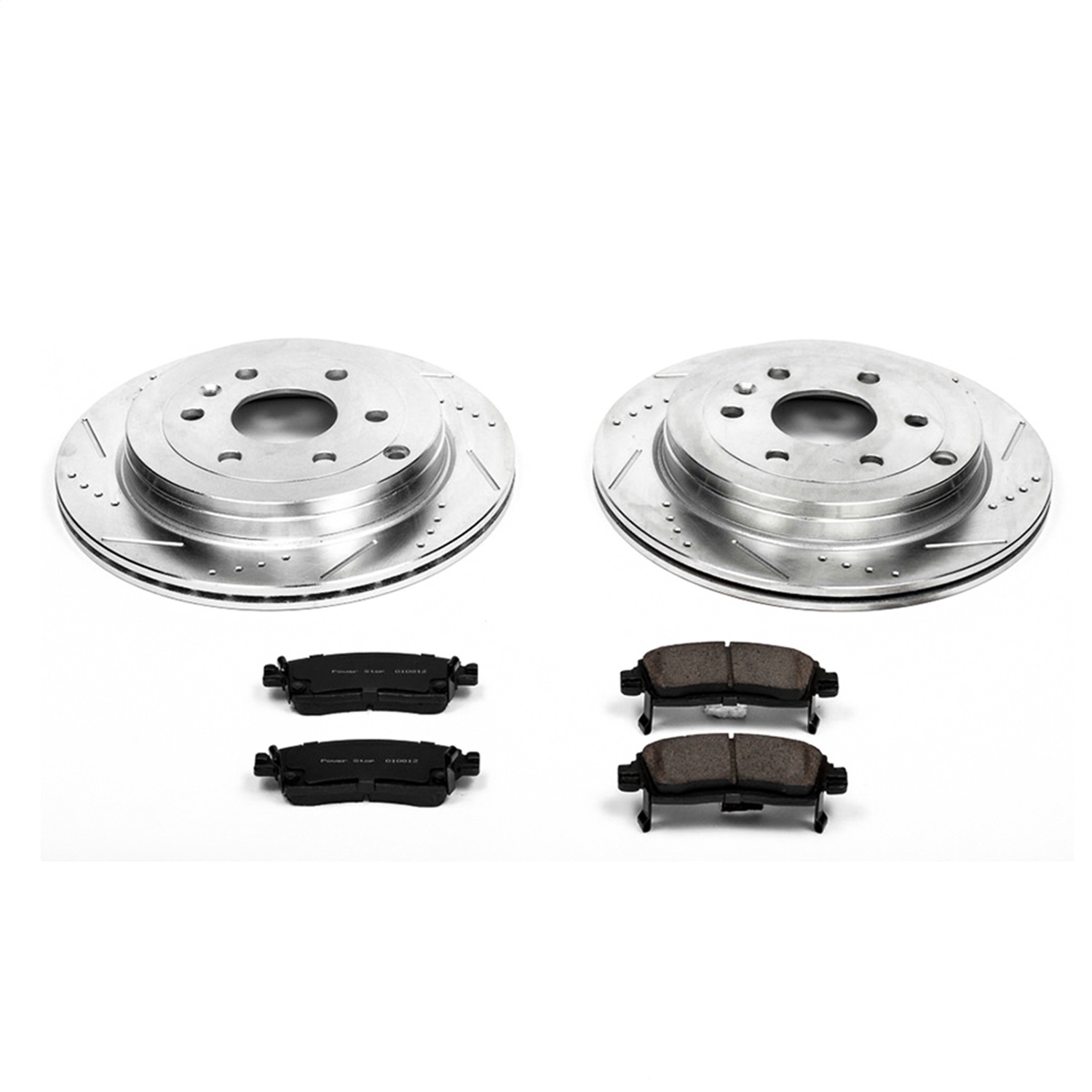 Power Stop - K5262 - Rear - Disc Brake Pad and Rotor Kit