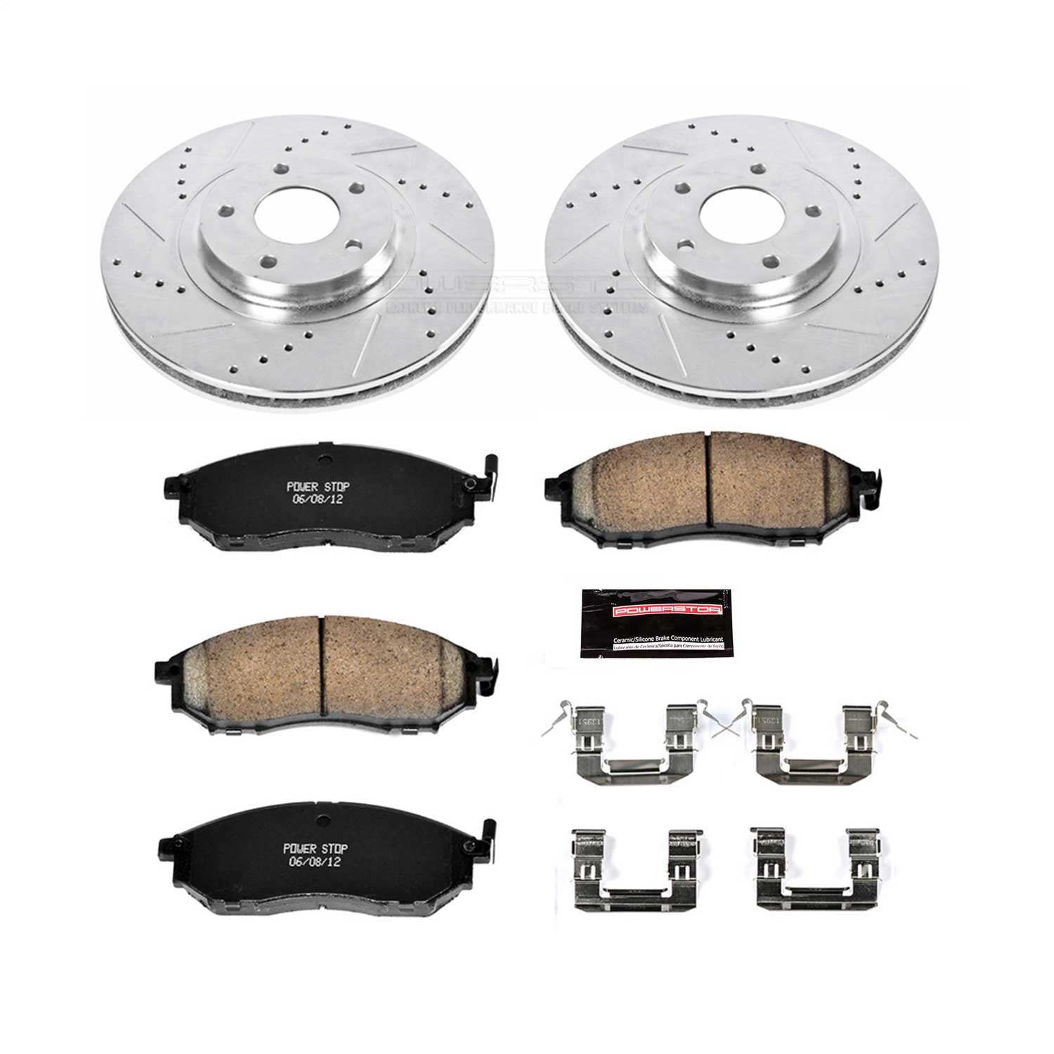 Power Stop - K5263 - Front - Disc Brake Pad and Rotor Kit